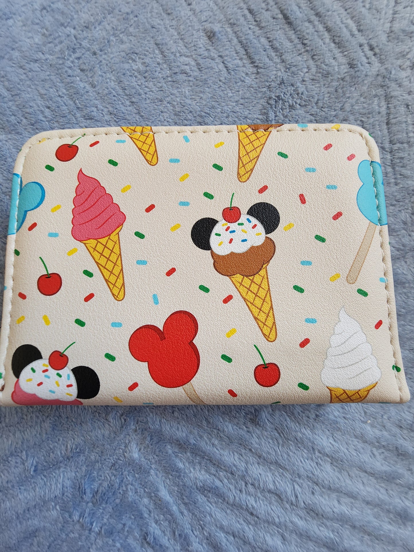 Loungefly Disney Mickey & Minnie Ice Cream Treats Wallet