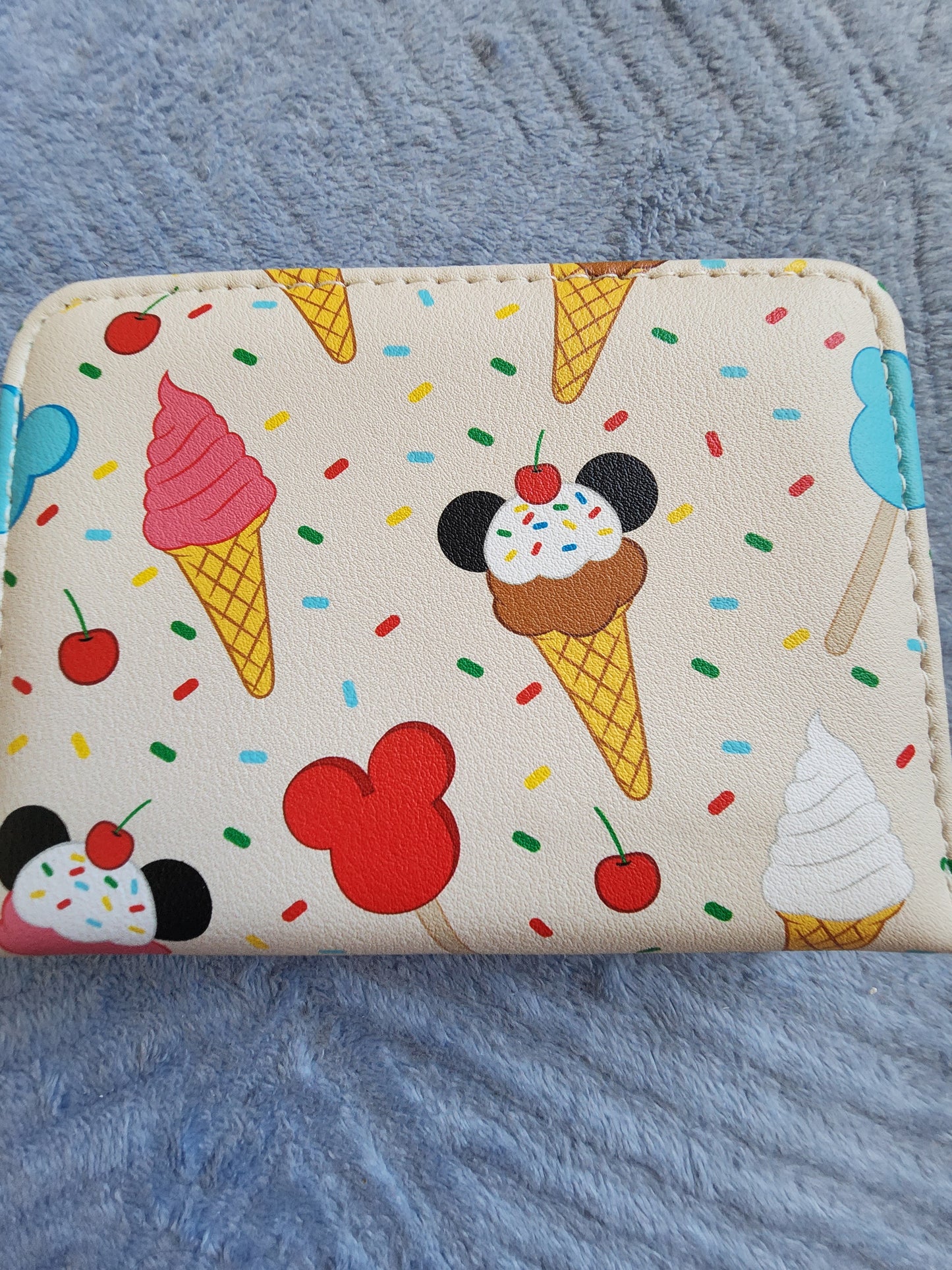 Loungefly Disney Mickey & Minnie Ice Cream Treats Wallet