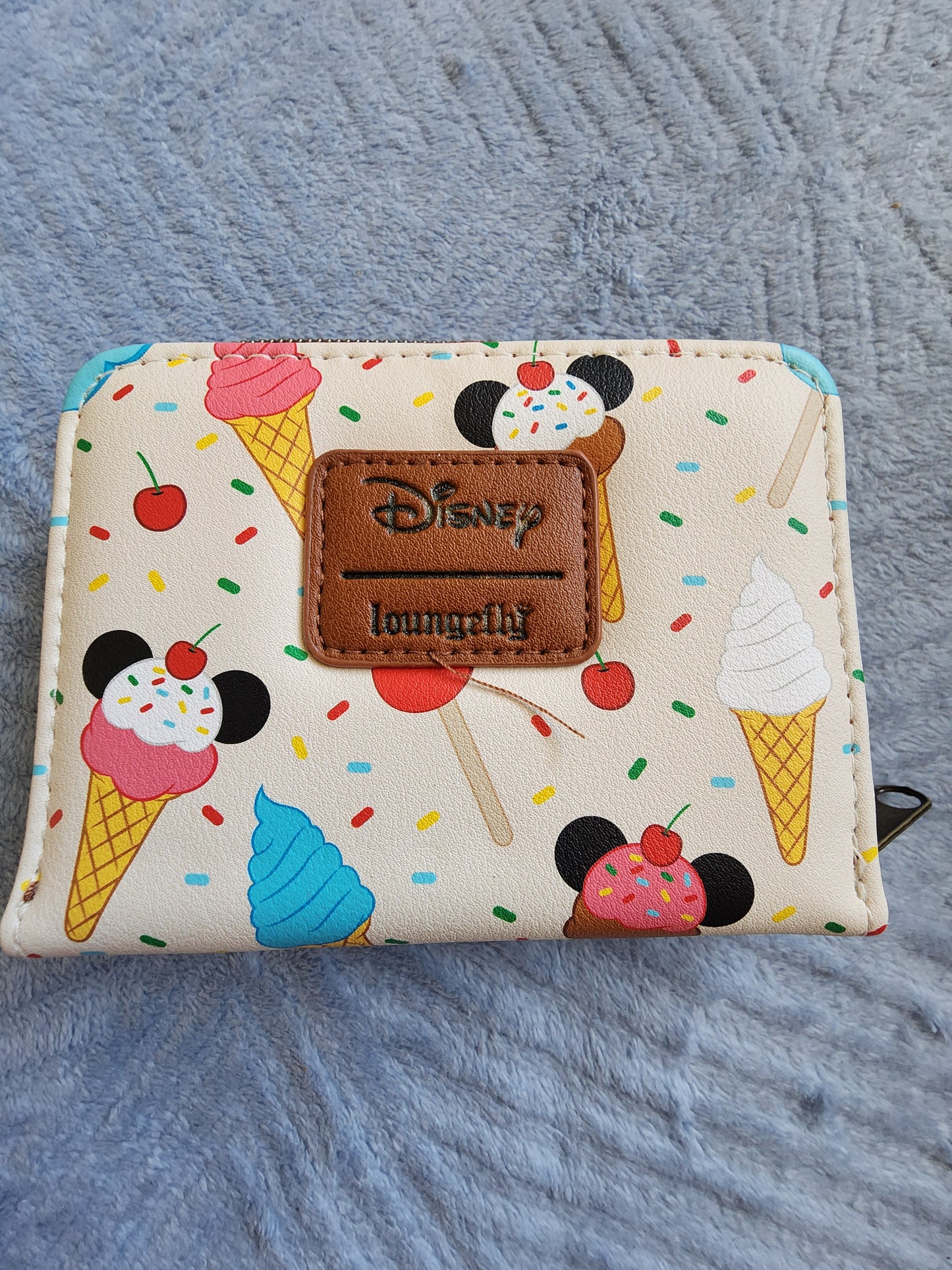 Loungefly Disney Mickey & Minnie Ice Cream Treats Wallet