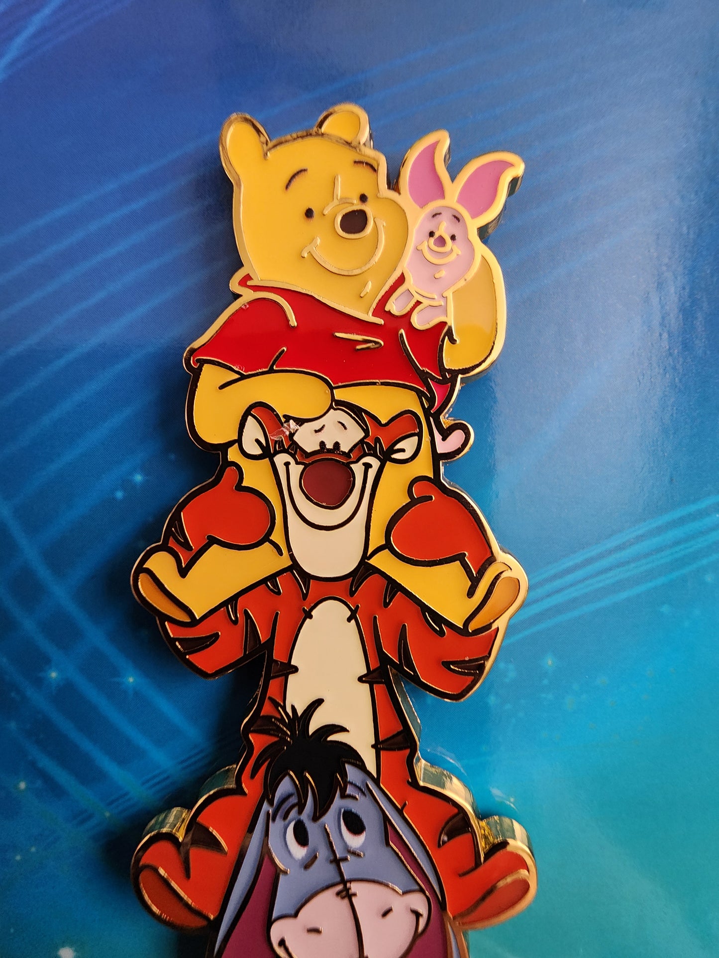 Loungefly Disney Winnie the Pooh and Friends Stacked Characters Pin