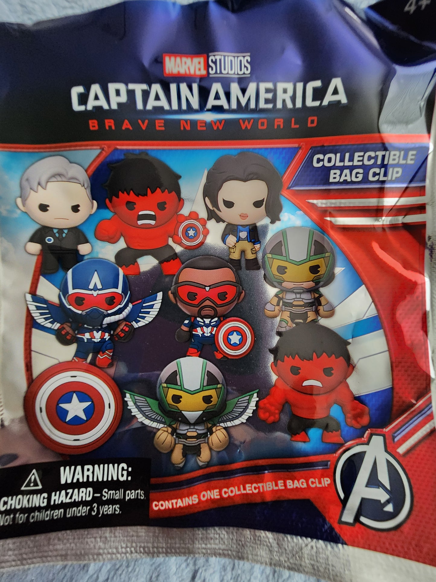 Marvel Captain America Brave New World Mystery Bag Clips