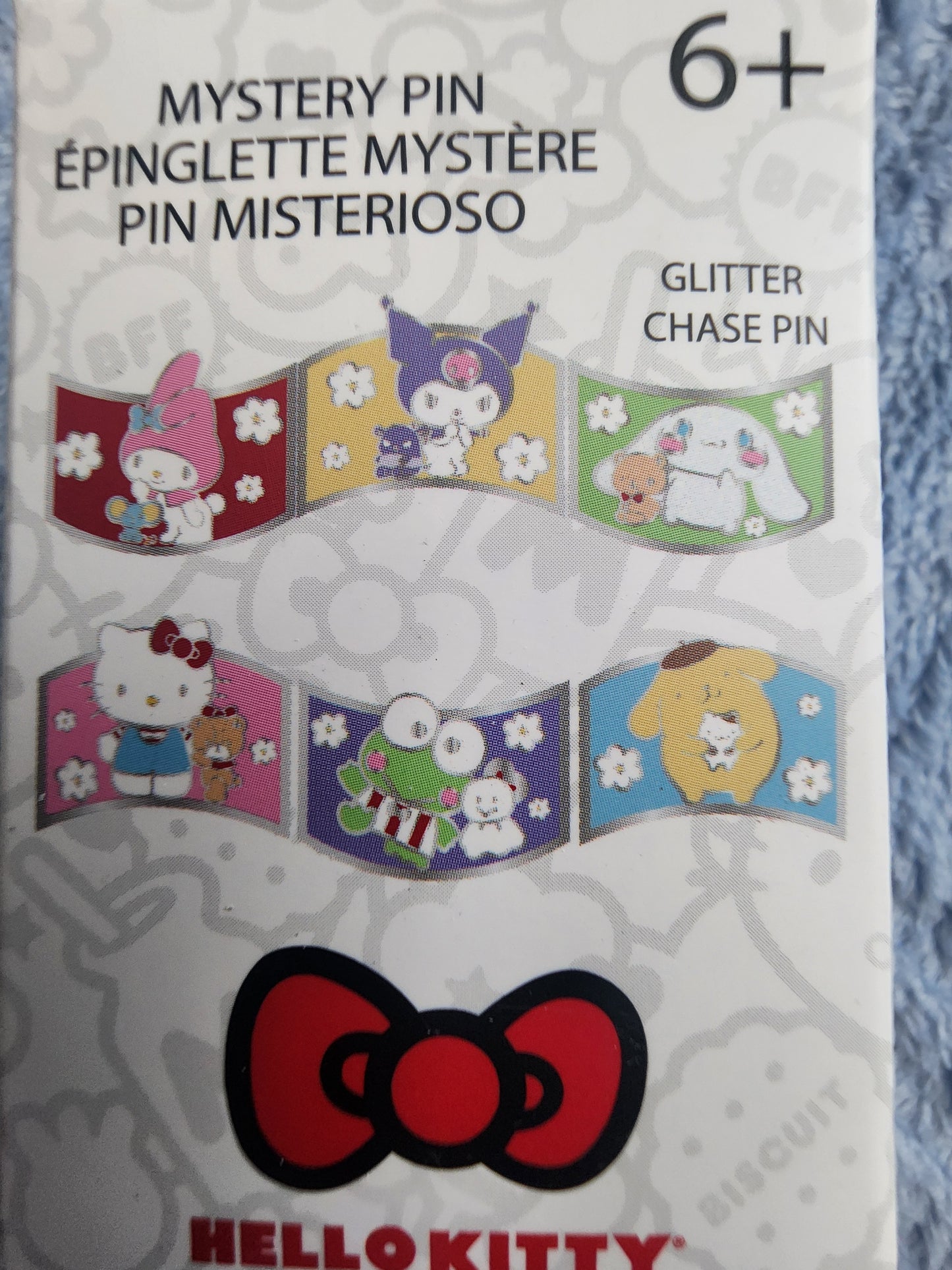 Loungefly Hello Kitty and Friends Color Block Portrait Mystery Pins