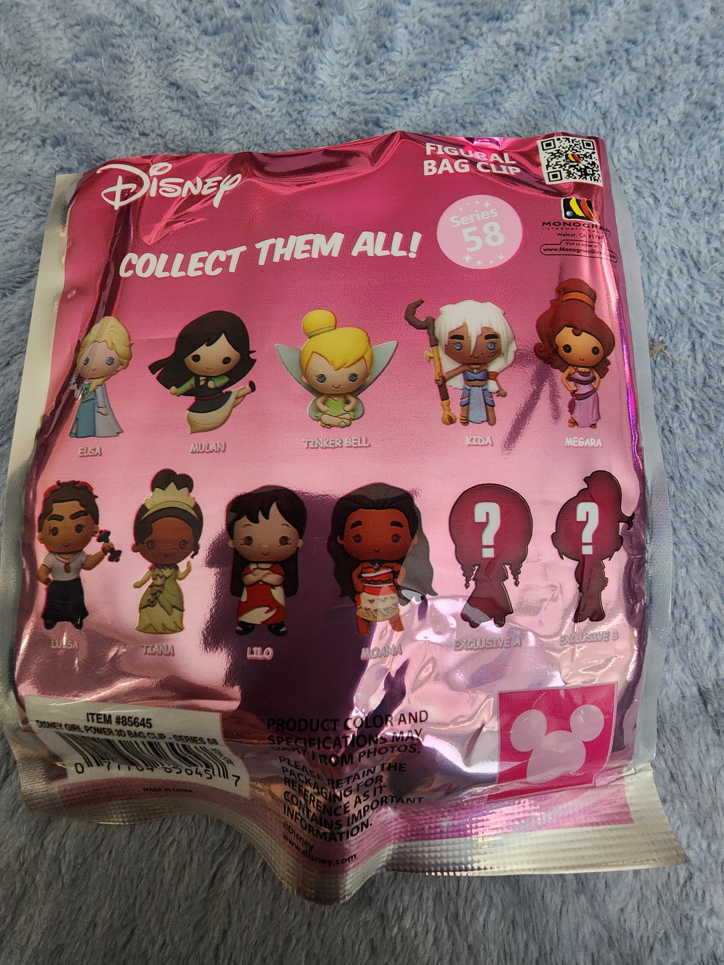 Disney Girl Power Mystery Bag Clips