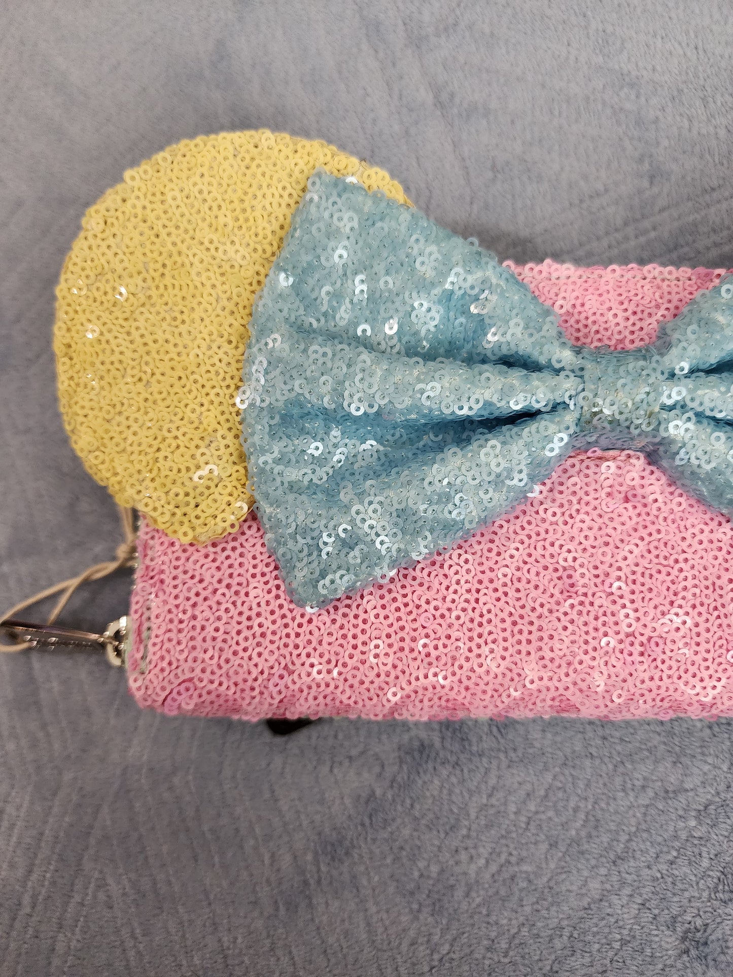 Loungefly Disney Minnie Mouse Pastel Sequined Wallet