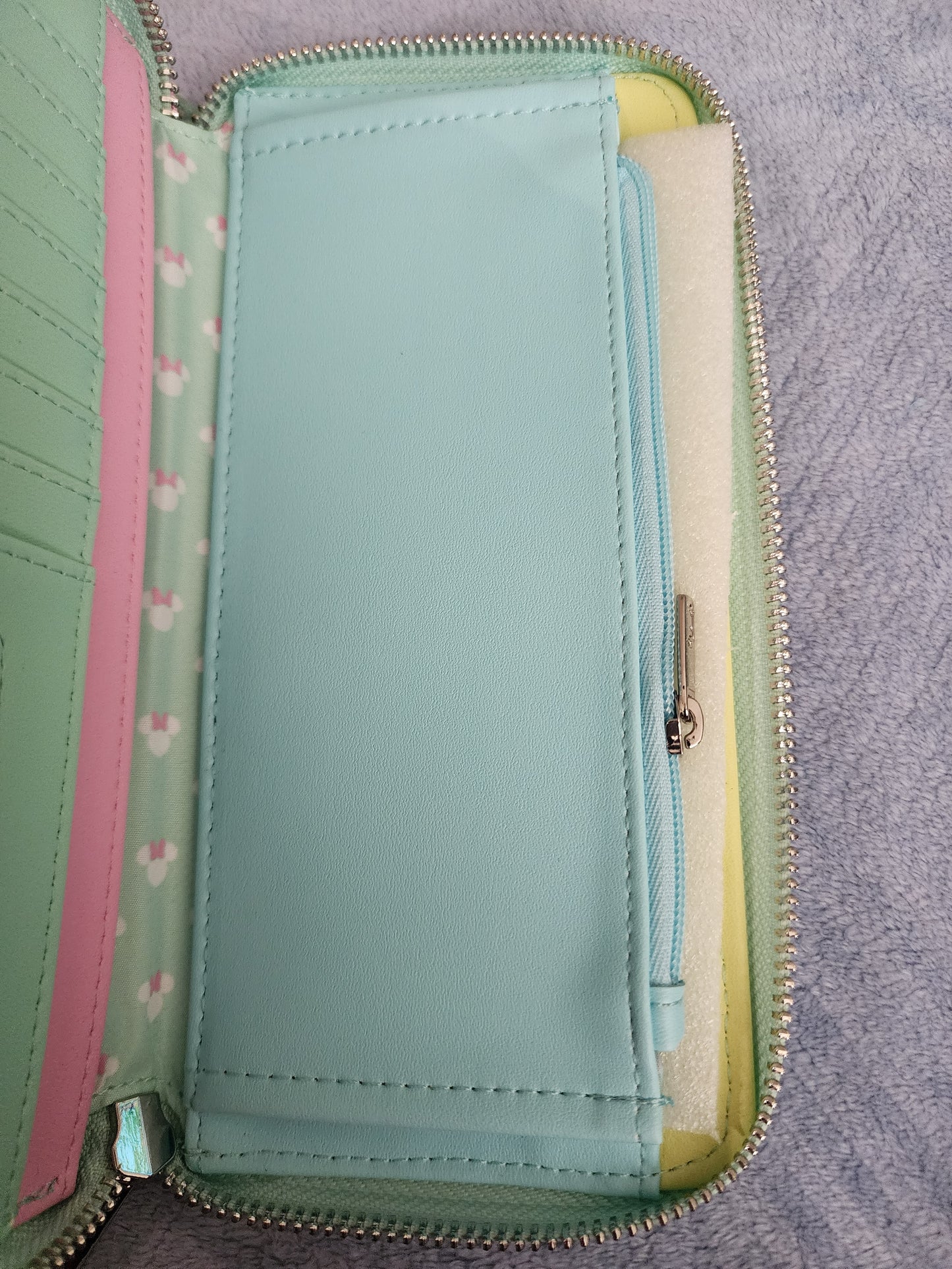 Loungefly Disney Minnie Mouse Pastel Sequined Wallet