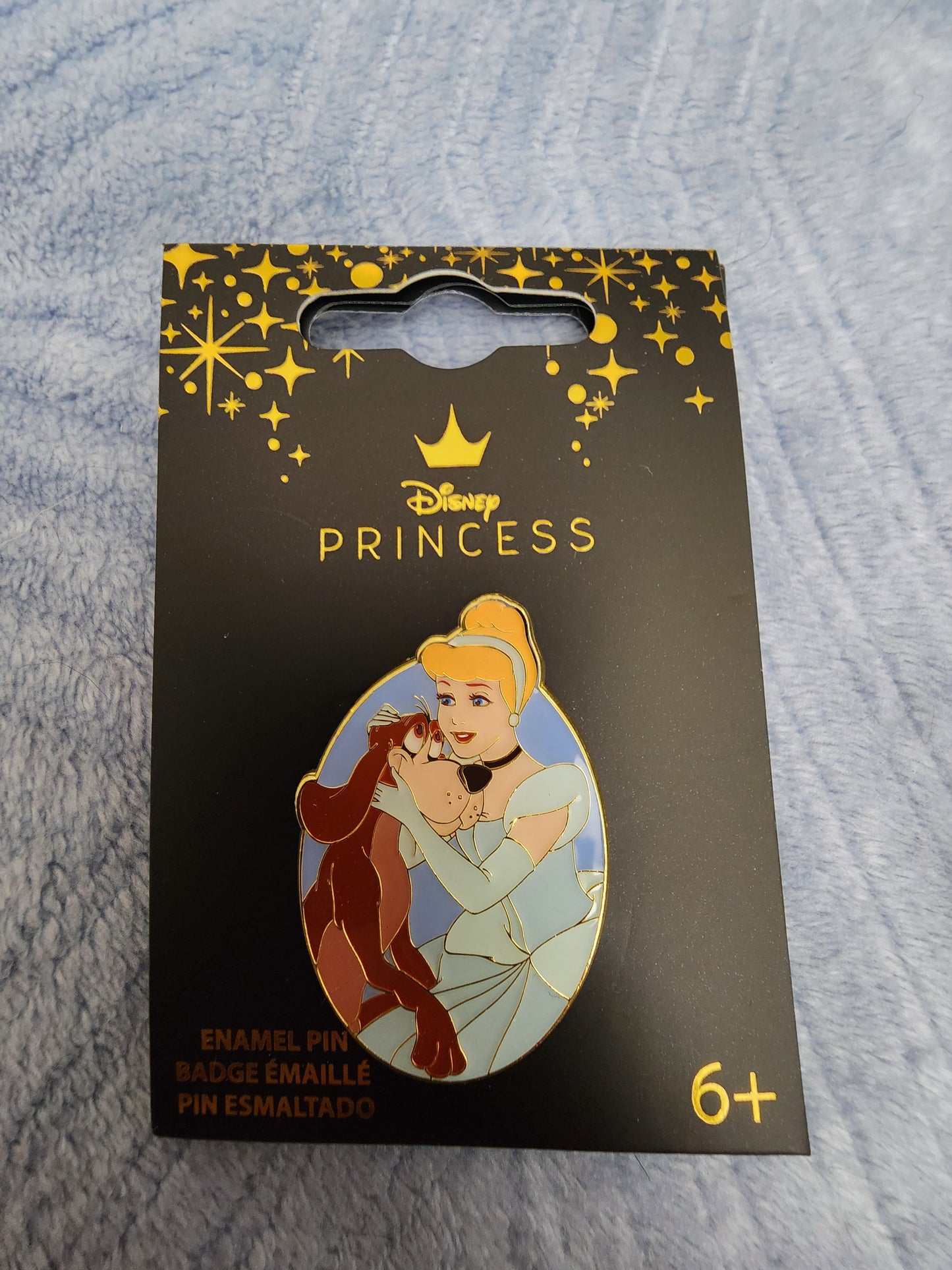 Loungefly Disney Cinderella and Bruno Pin