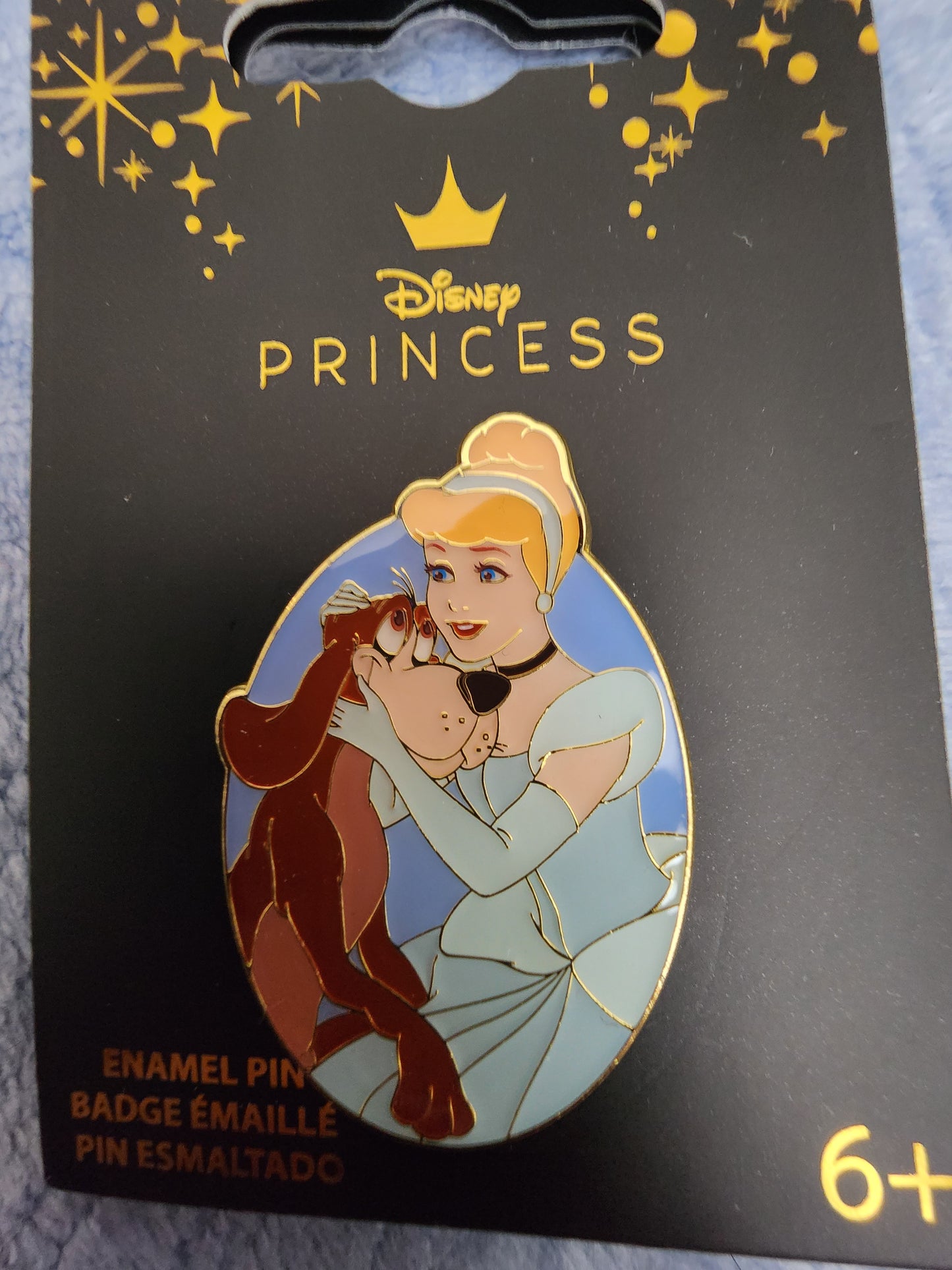 Loungefly Disney Cinderella and Bruno Pin