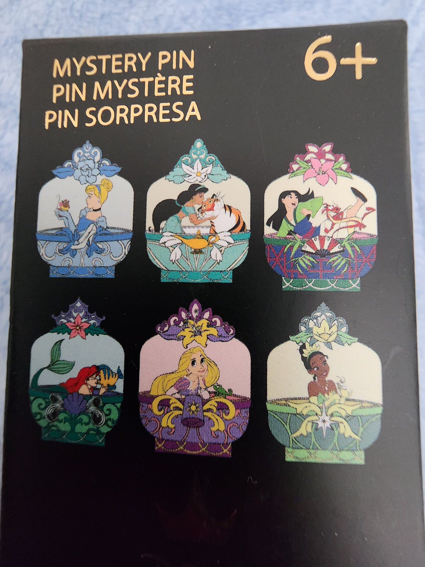 Loungefly Disney Princess and Sidekick Jar Mystery Pins