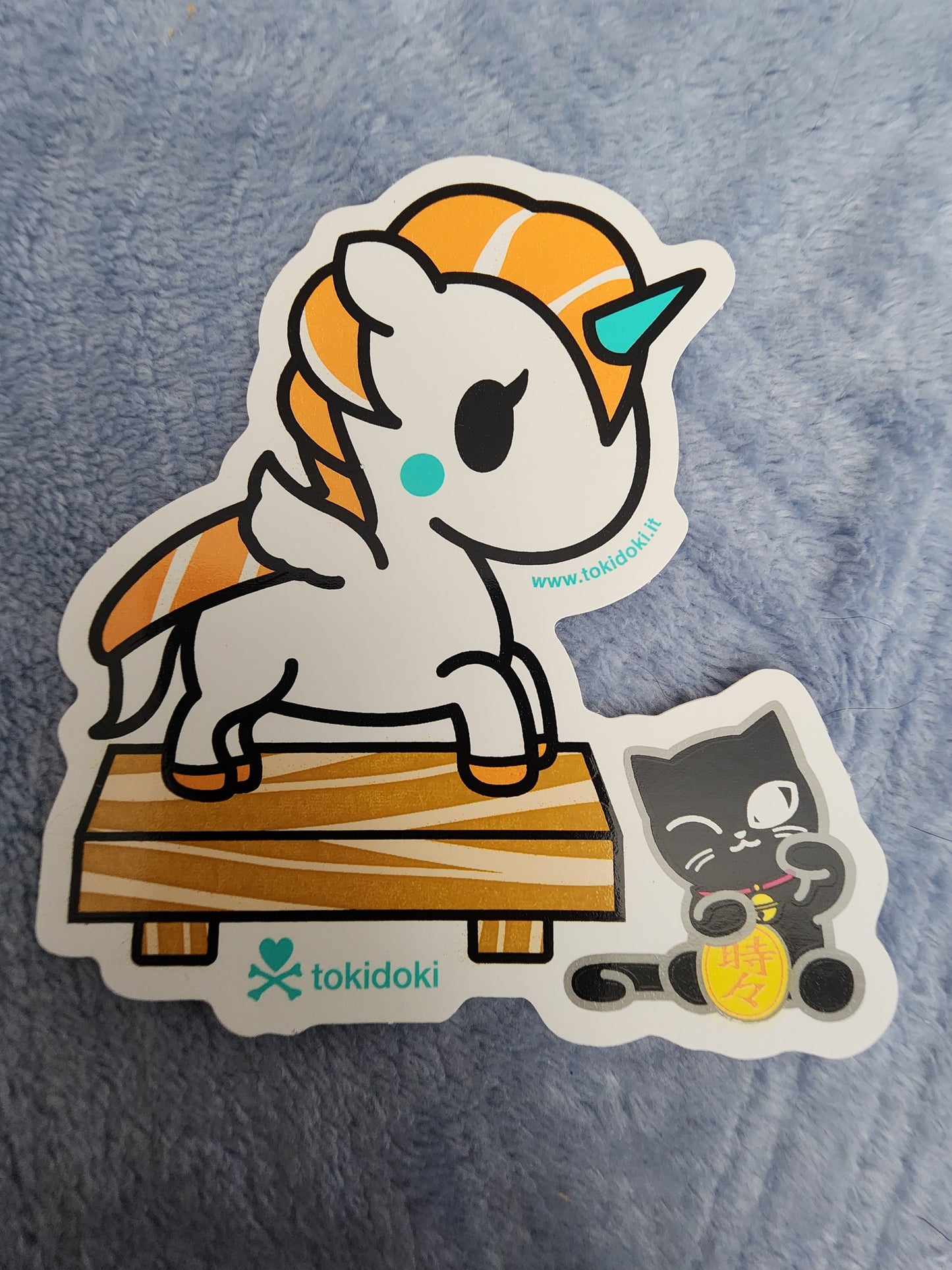 Tokidoki Unicorno Sushi Sticker