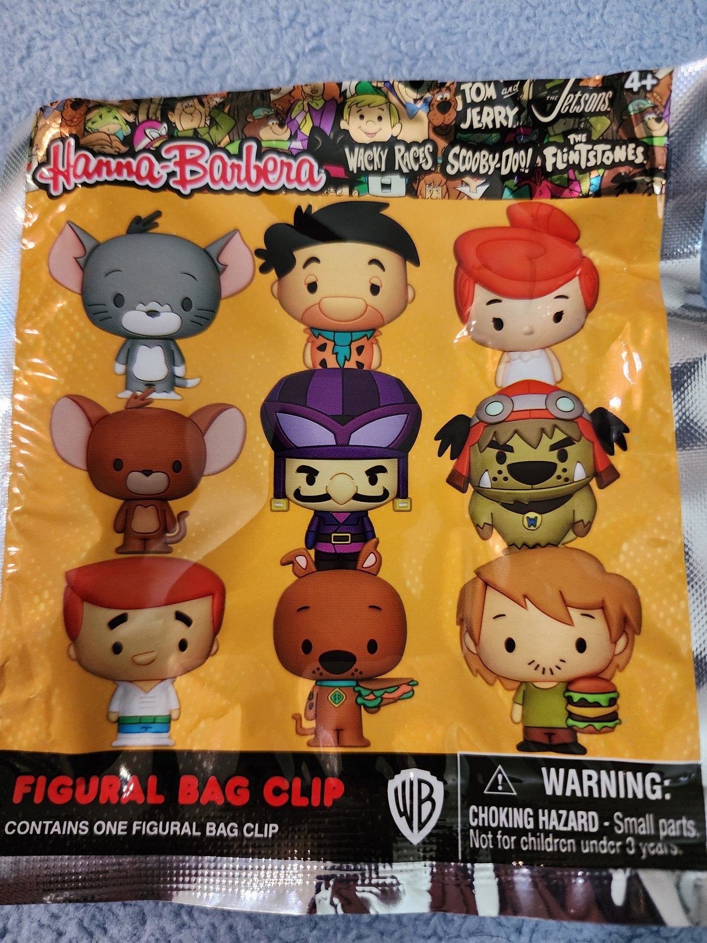 Hanna-Barbera TV- Cartoon Characters Exclusive Mystery Bag Clips