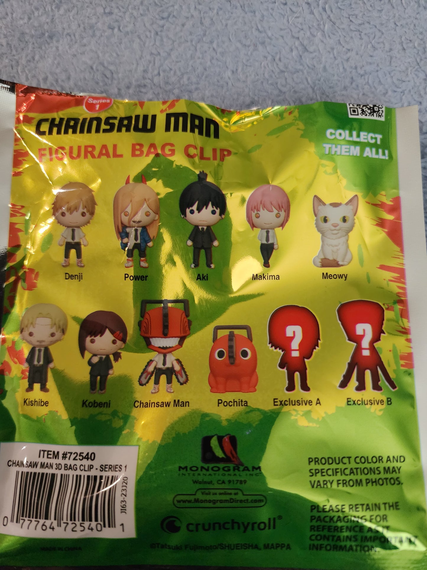 Chainsaw Man Series 1 Mystery Bag Clips