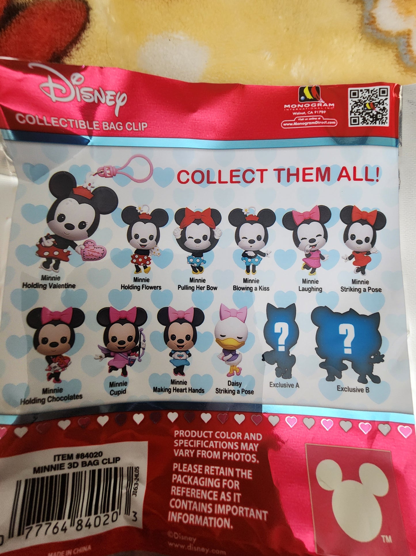 Disney Minnie Mouse and Daisy Mystery Bag Clips