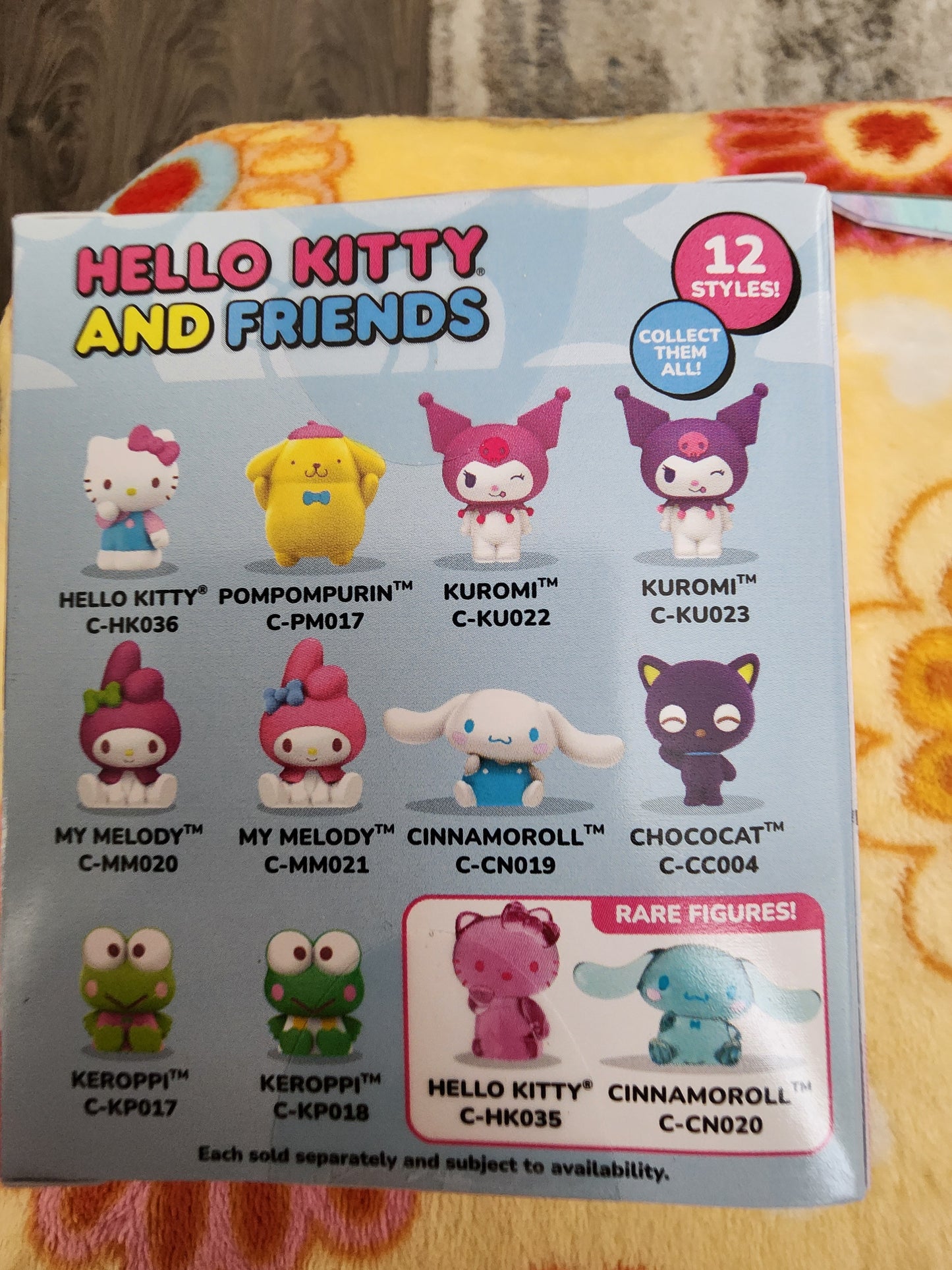 Hello Kitty and Friends Springtime Mystery Bag Figures