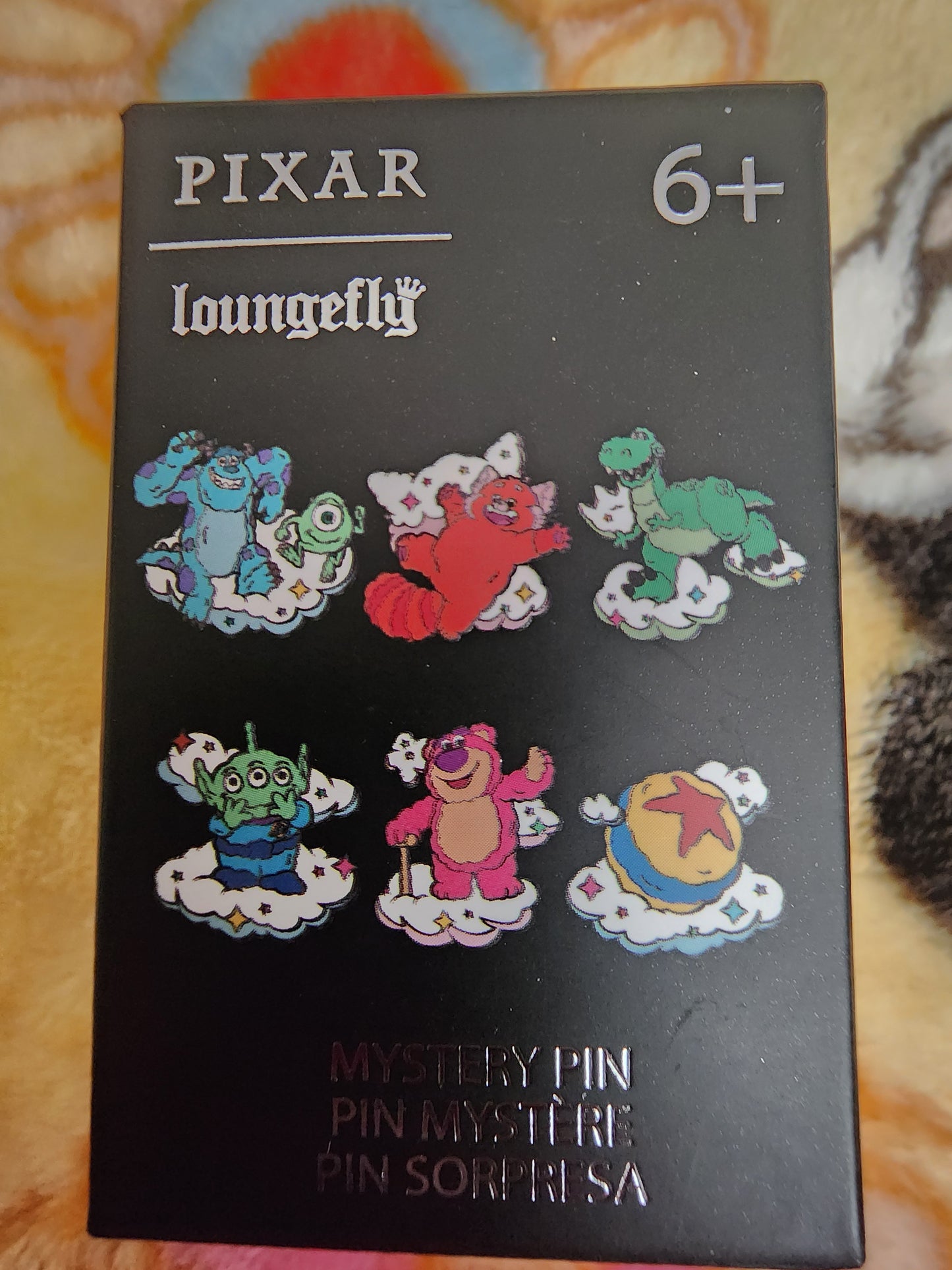 Loungefly Disney Pixar Movie Characters Cloud Mystery Pins