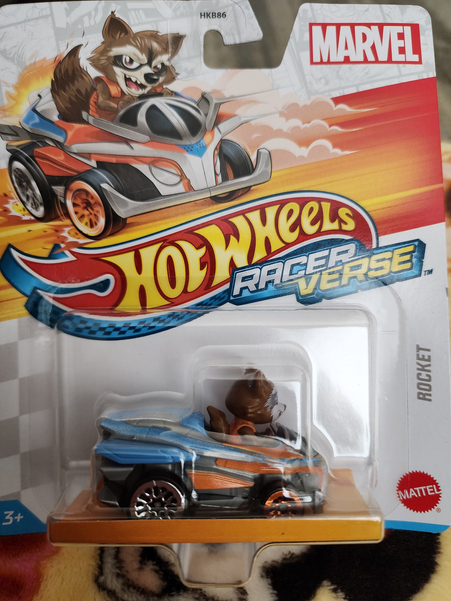 Hot Wheels Disney Marvel Rocket RacerVerse Car