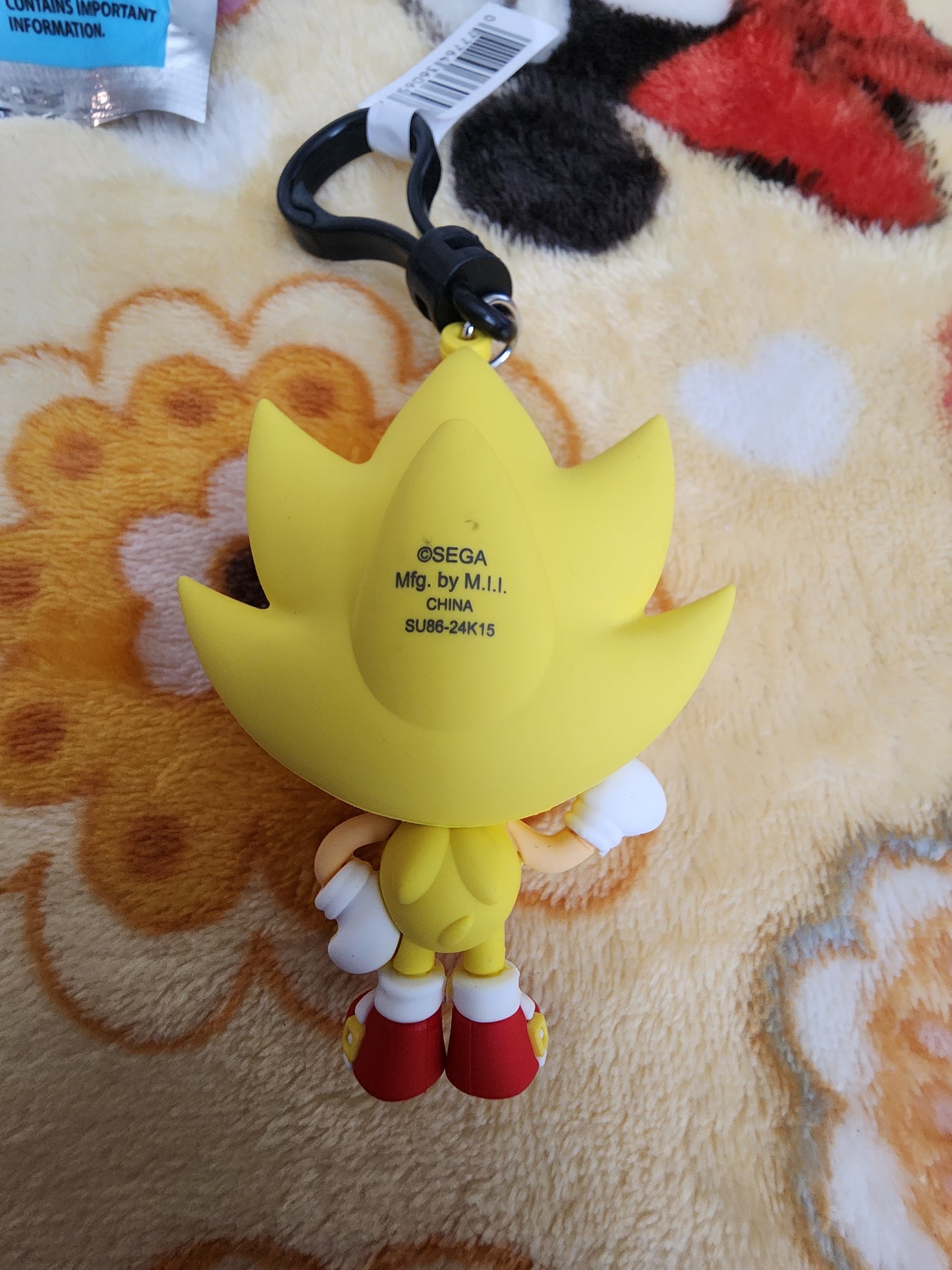Sonic the Hedgehog Movie Characters Mystery Bag Clips