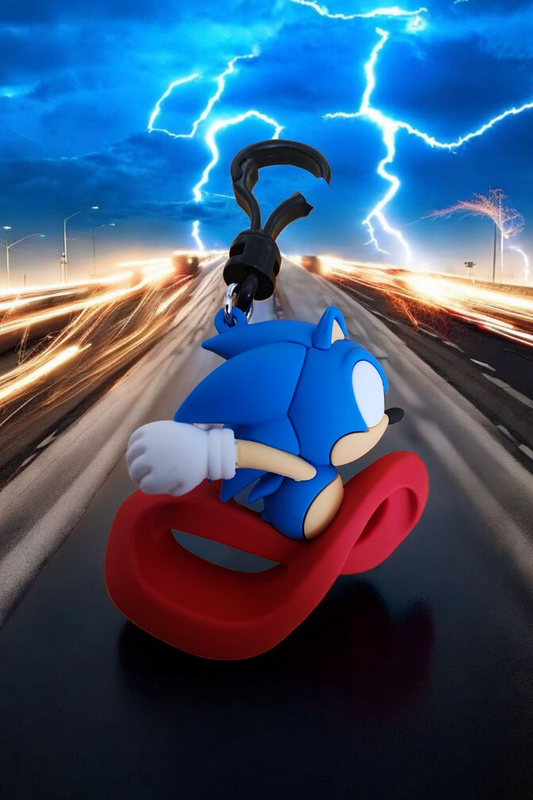Sonic the Hedgehog Movie Characters Mystery Bag Clips