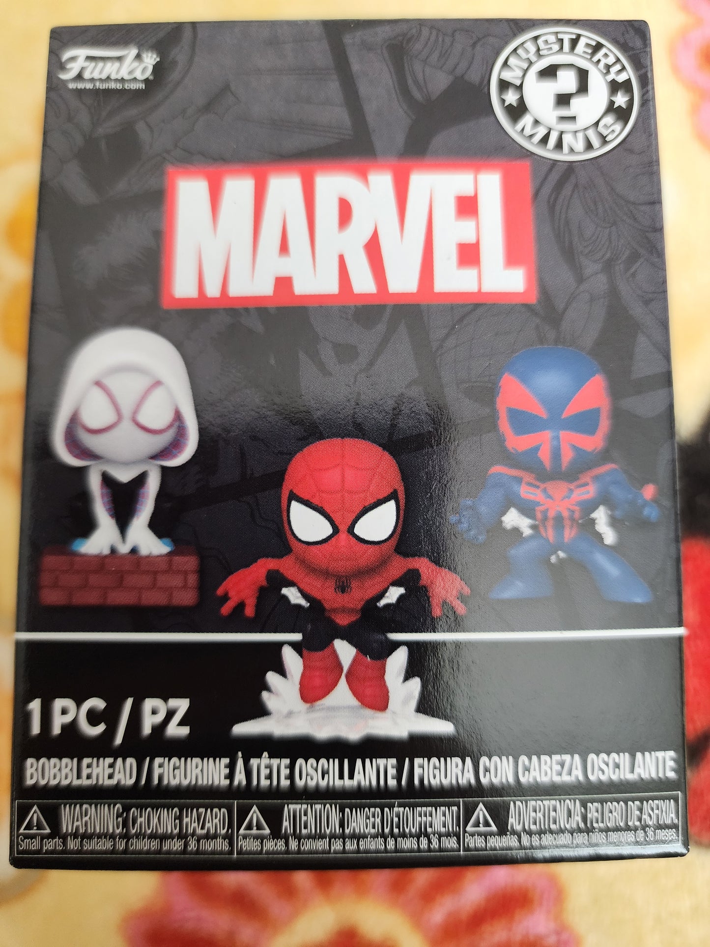 Funko Minis Marvel Spiderman Mystery Figures