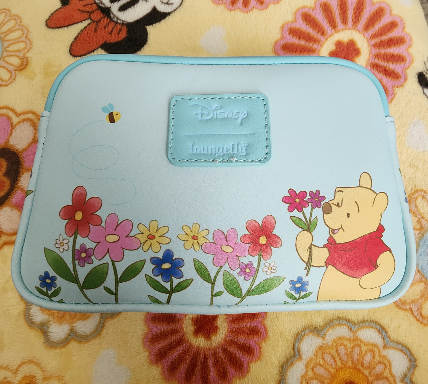 Loungefly Disney Winnie the Pooh and Friends Springtime Cosmetic Bag
