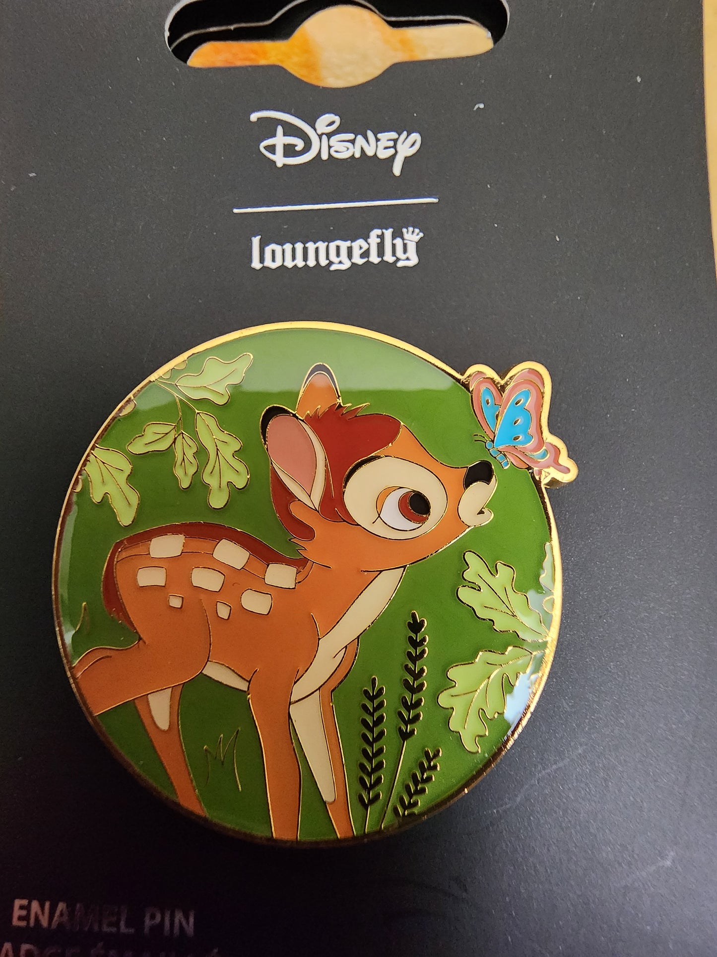 Loungefly Disney Bambi and Butterfly Spring Pin