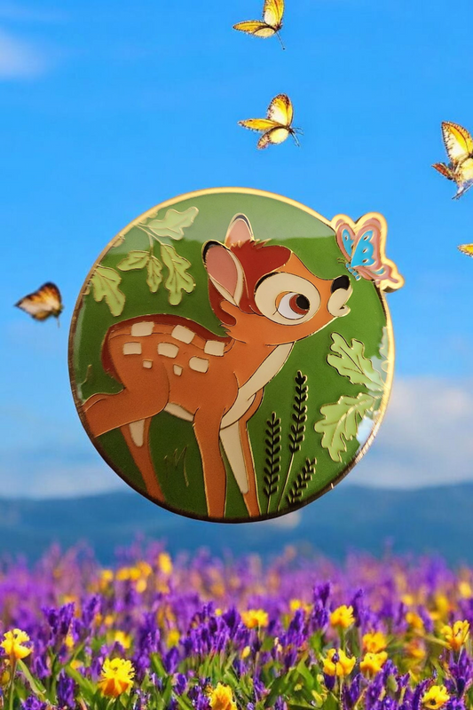 Loungefly Disney Bambi and Butterfly Spring Pin