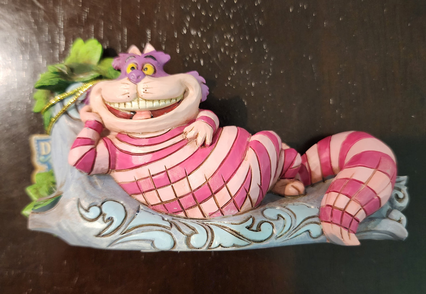 Jim Shore Disney Alice in Wonderland Cheshire Cat Figure