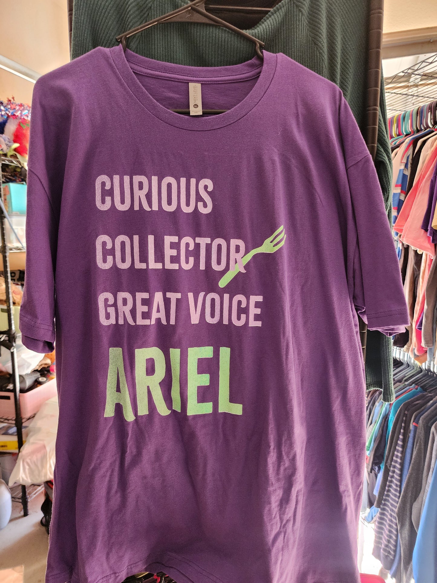 Disney Ariel Little Mermaid Short Sleeve T-shirt
