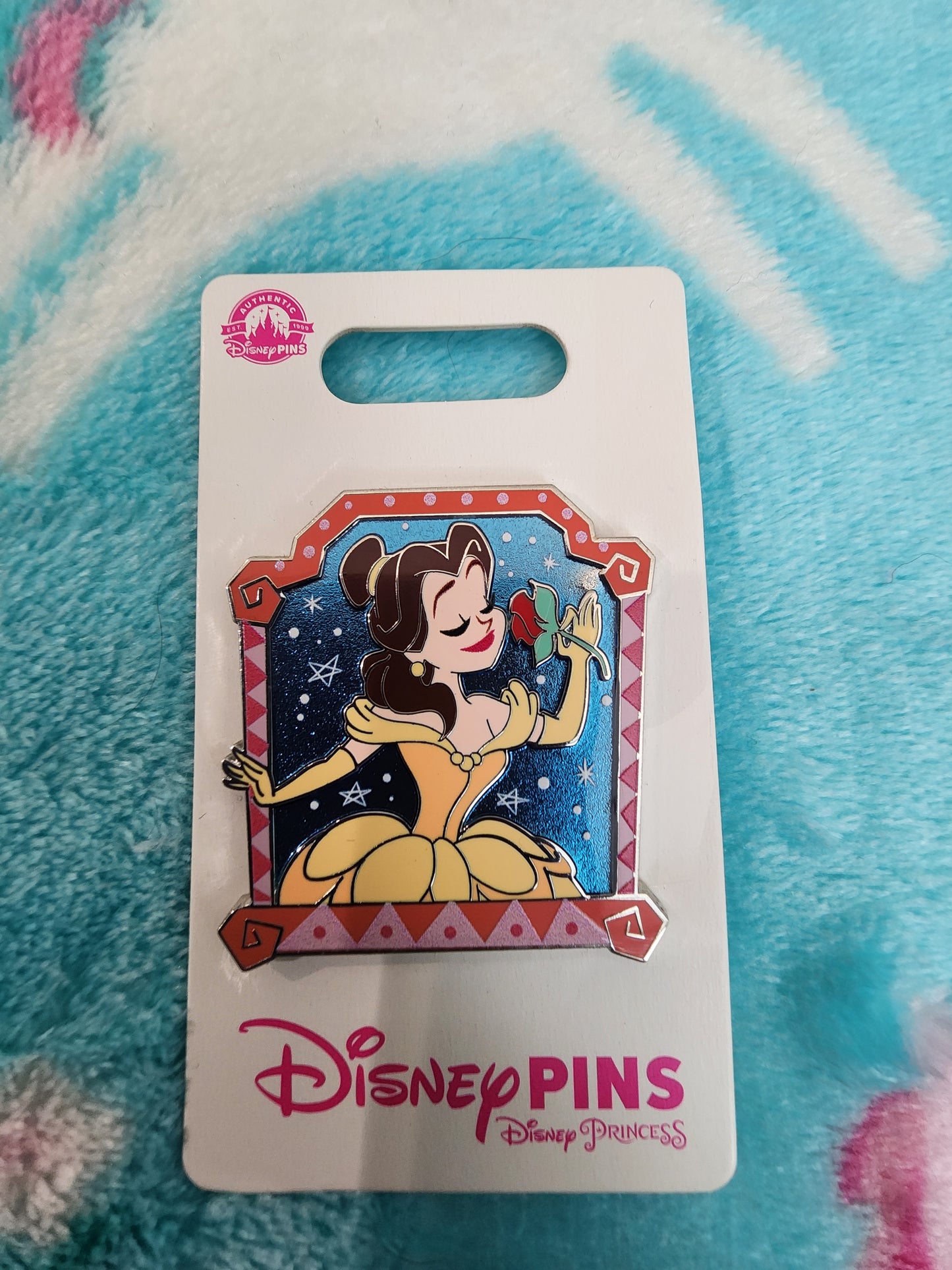 Disneyland Park Princess Belle Chibi Pin