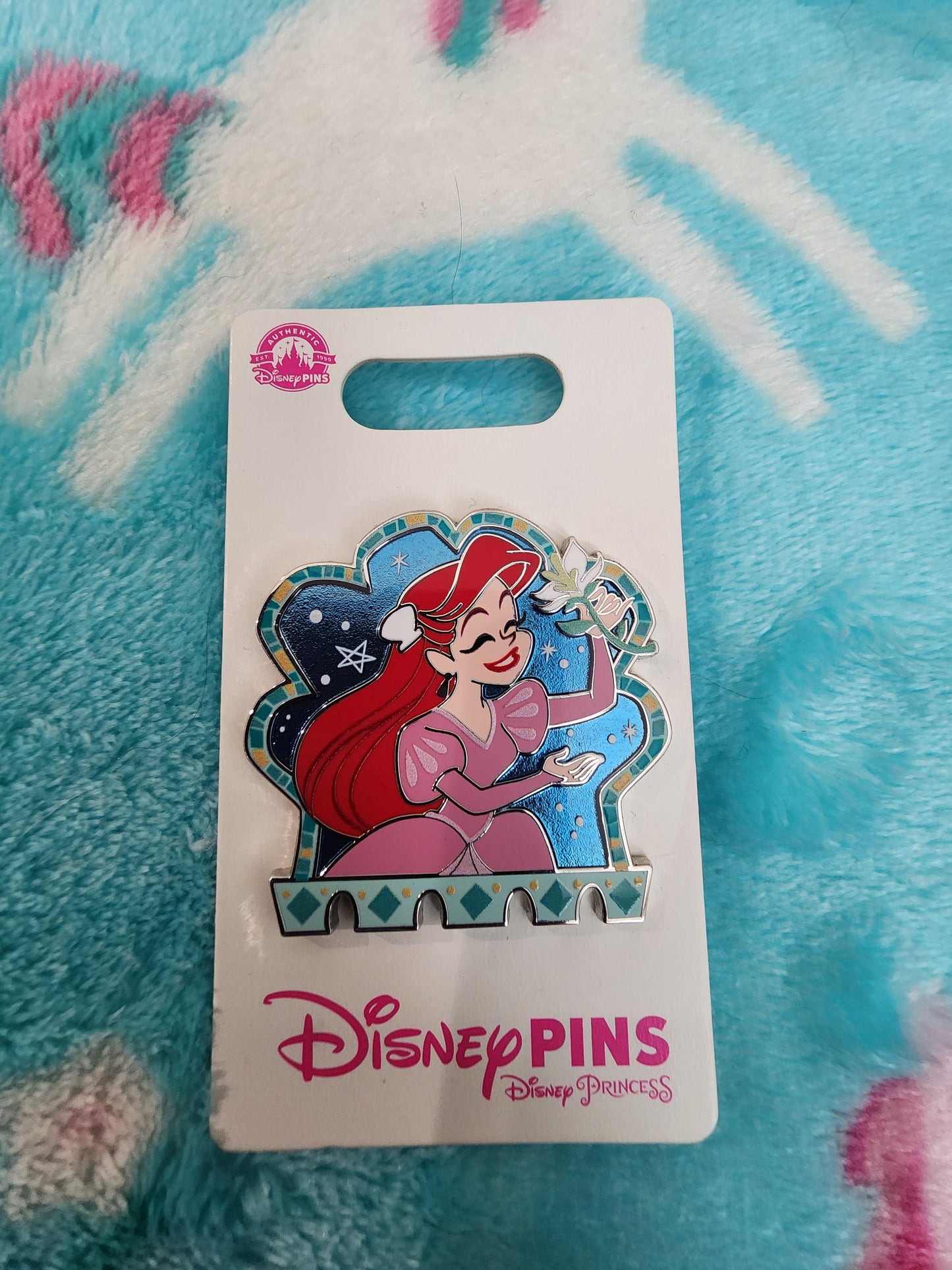 Disneyland Park Princess Ariel Little Mermaid Chibi Pin