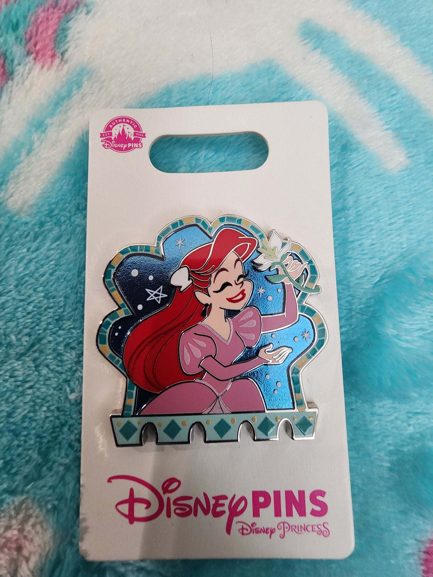 Disneyland Park Princess Ariel Little Mermaid Chibi Pin