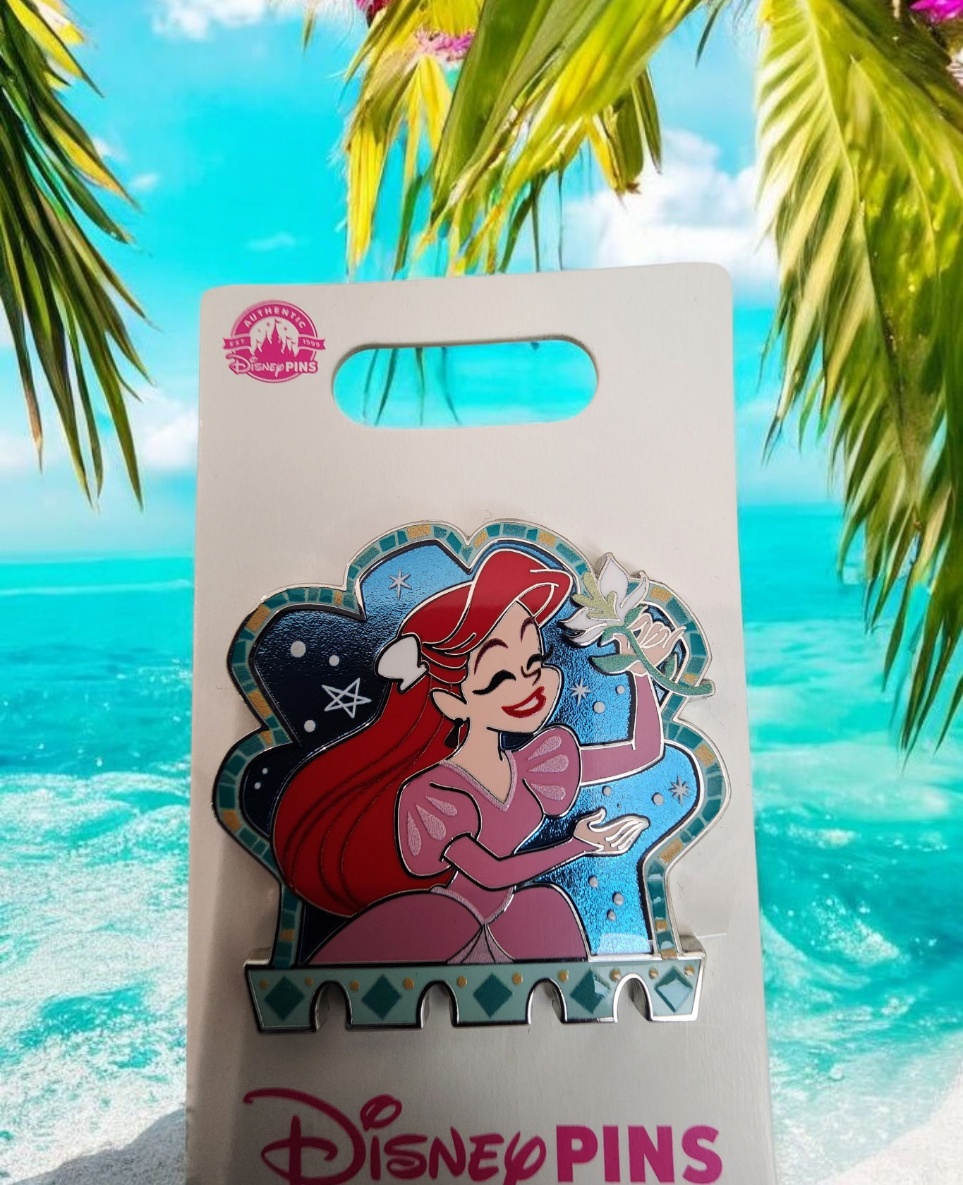 Disneyland Park Princess Ariel Little Mermaid Chibi Pin