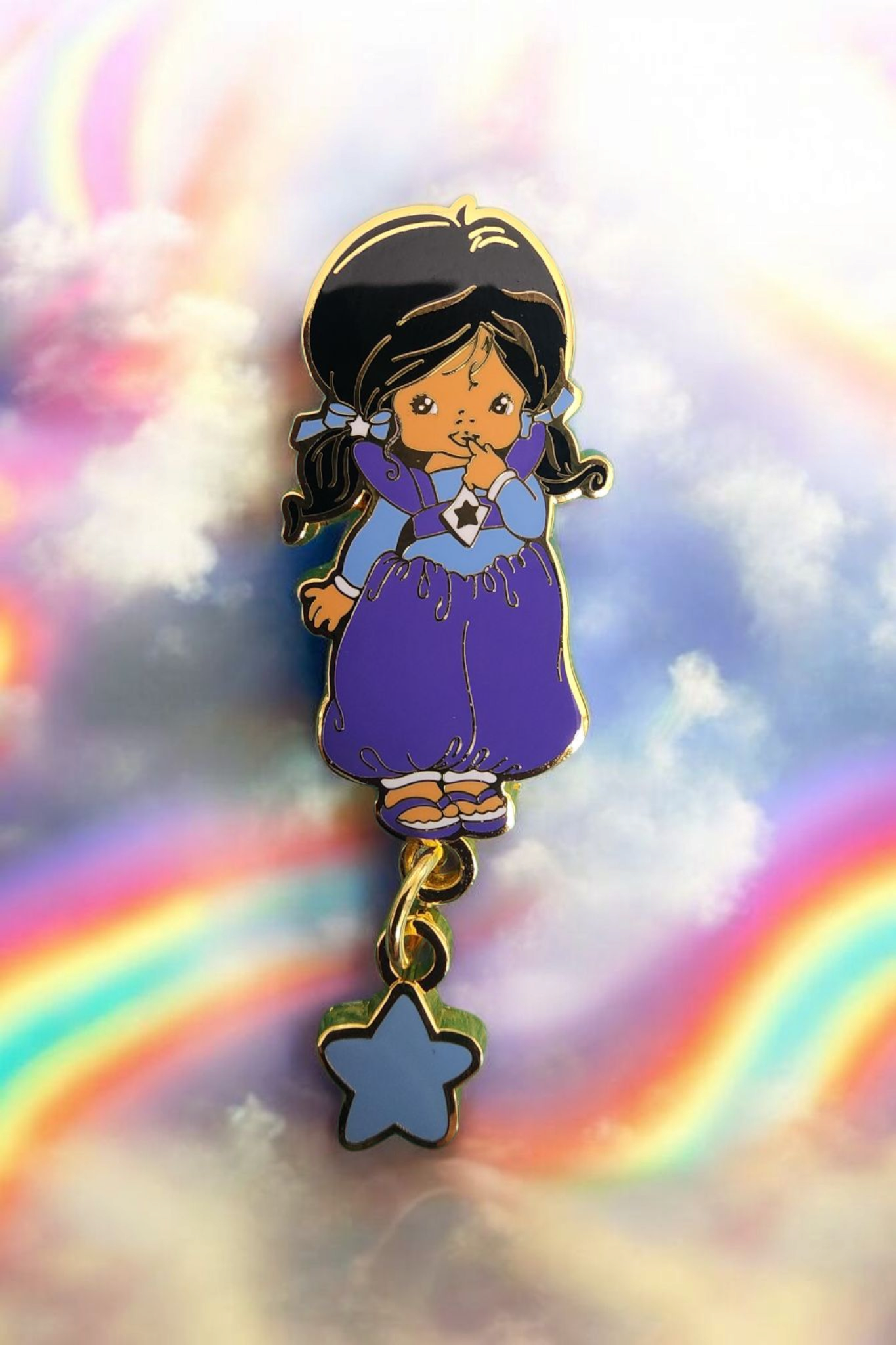 Loungefly Rainbow Bright Color Kids Charm Mystery Pins