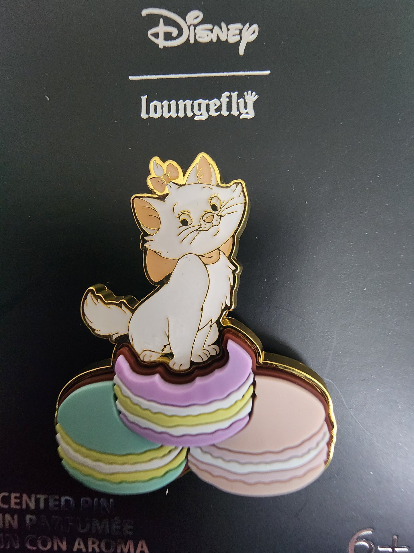 Loungefly Disney Aristocats Marie Macarons Pin
