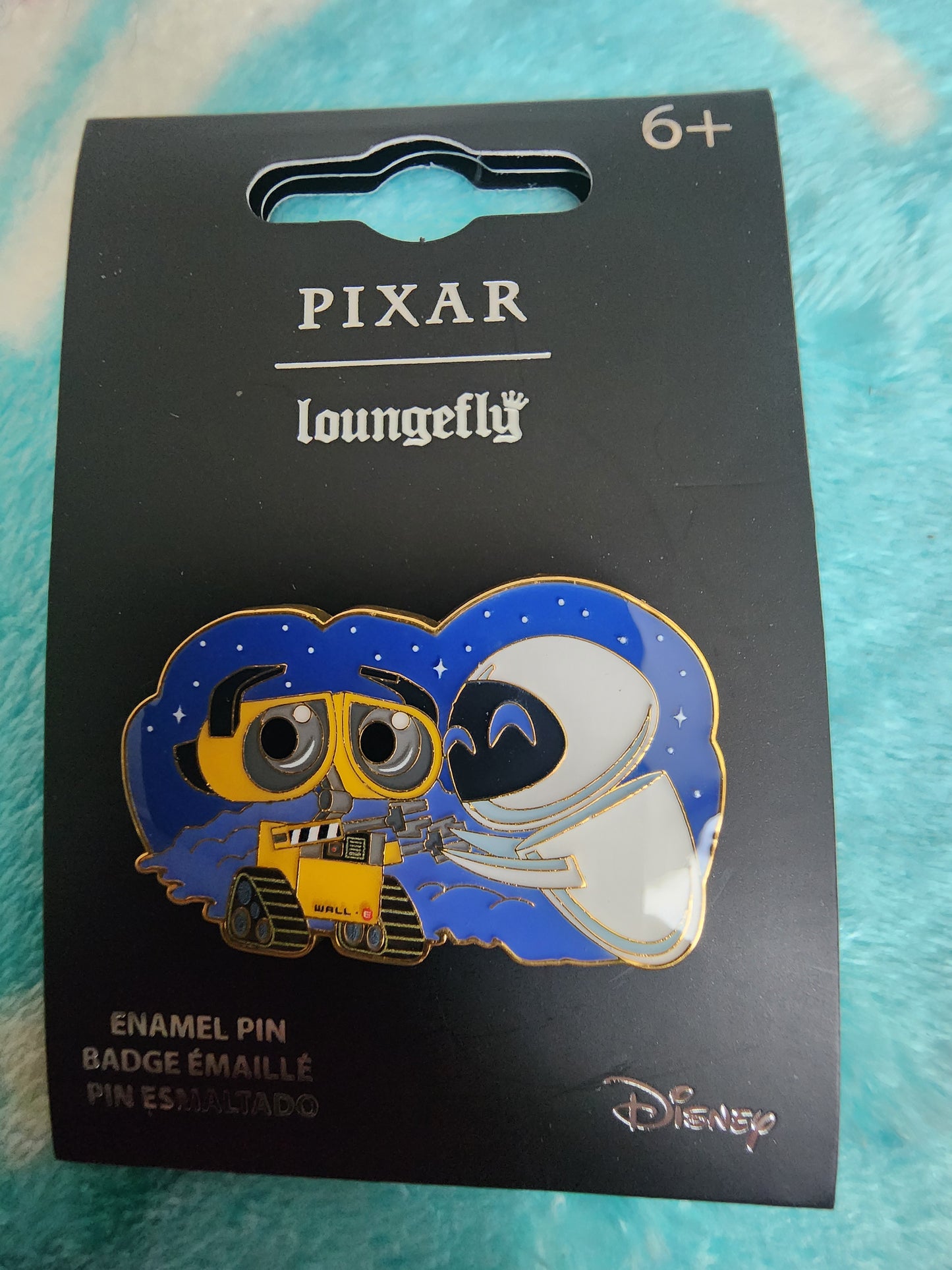 Loungefly Disney Wall-E and Eve Galactic Pin