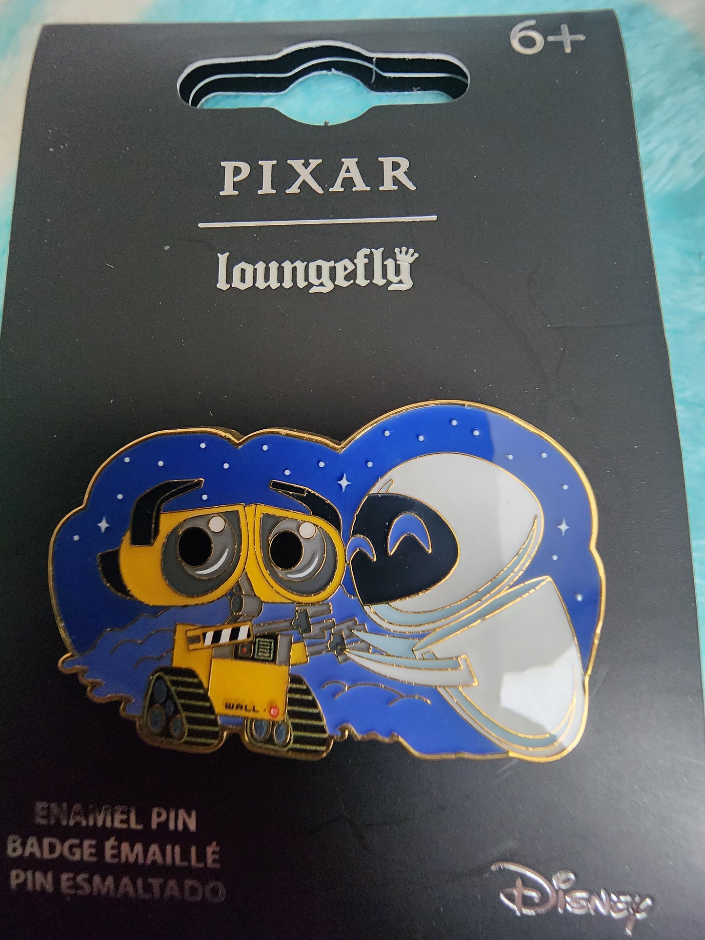 Loungefly Disney Wall-E and Eve Galactic Pin