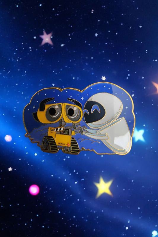 Loungefly Disney Wall-E and Eve Galactic Pin