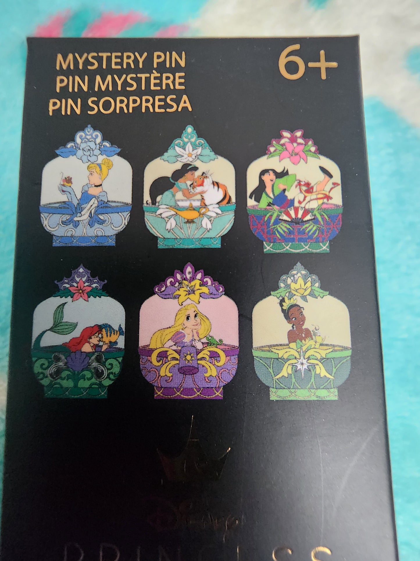 Loungefly Disney Princess and Sidekick Jar Mystery Pins
