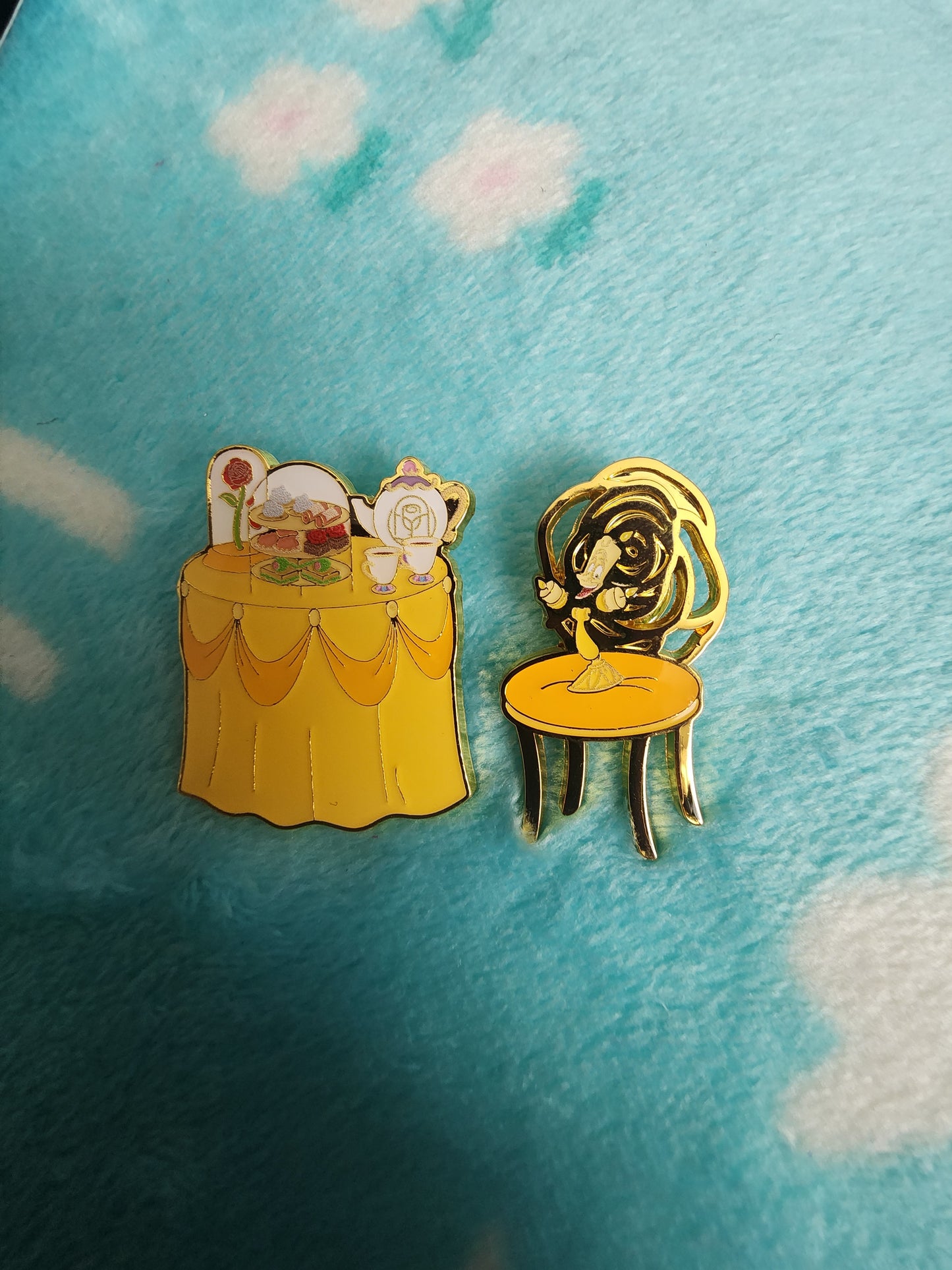 Loungefly Disney Princess and Sidekicks Tea Party Mystery Pins