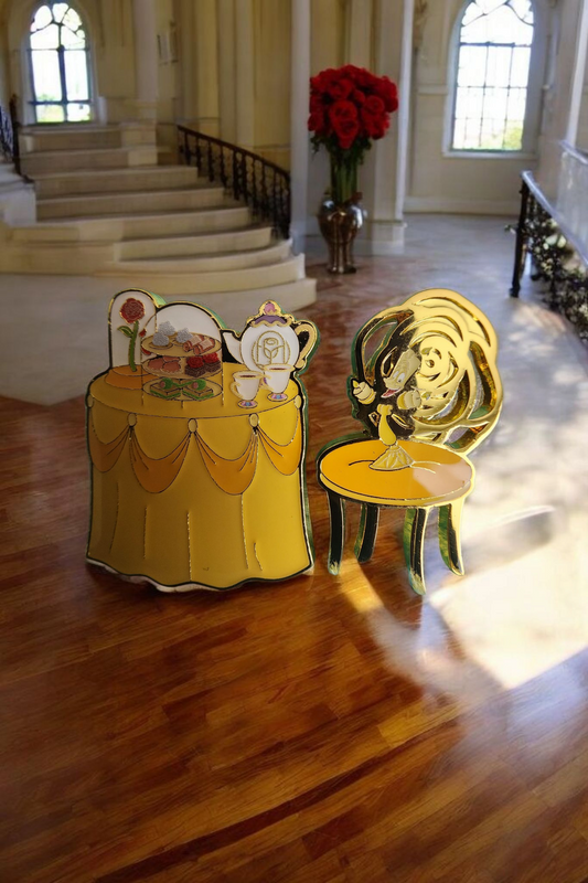 Loungefly Disney Princess and Sidekicks Tea Party Mystery Pins