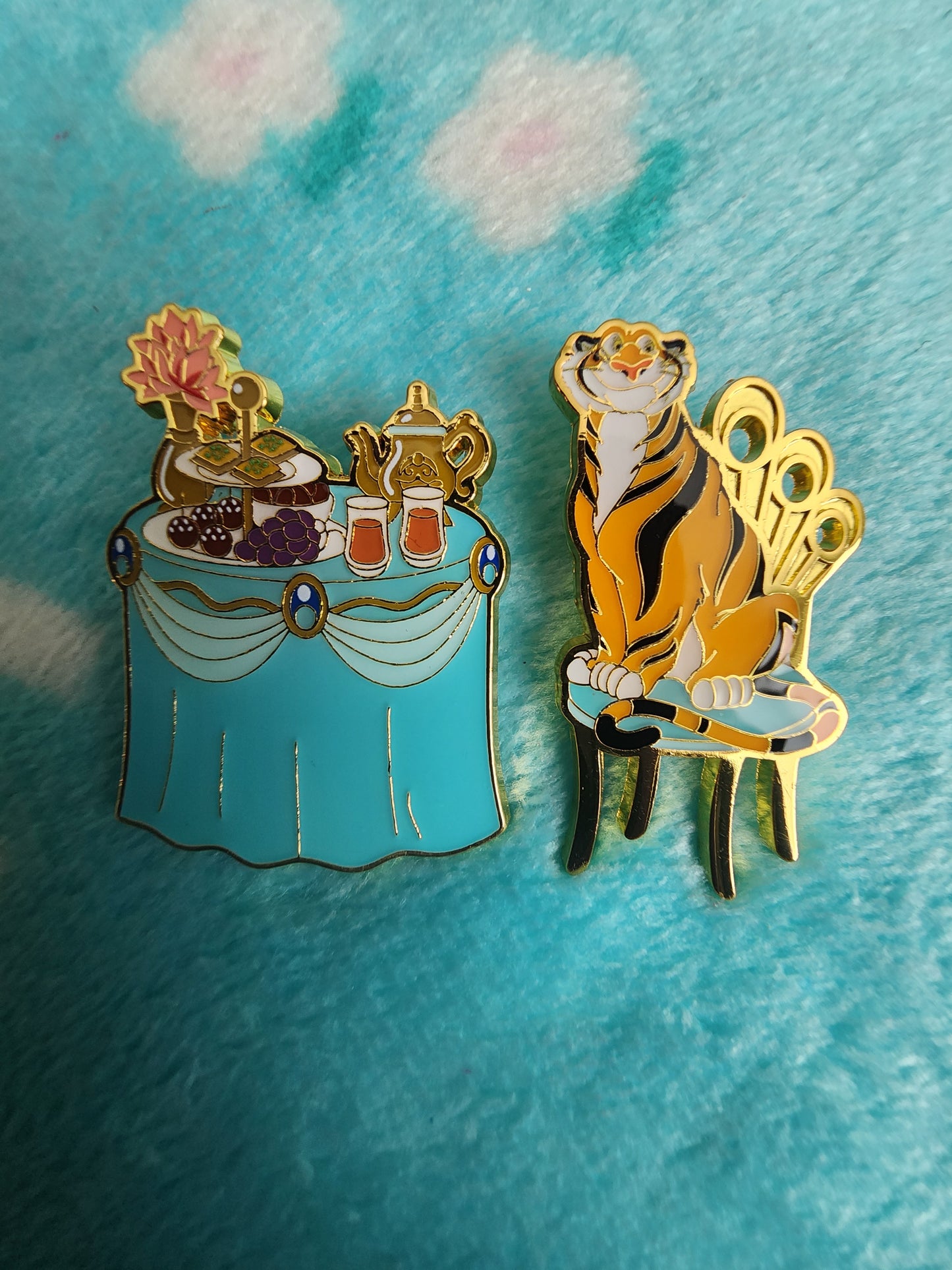 Loungefly Disney Princess and Sidekicks Tea Party Mystery Pins