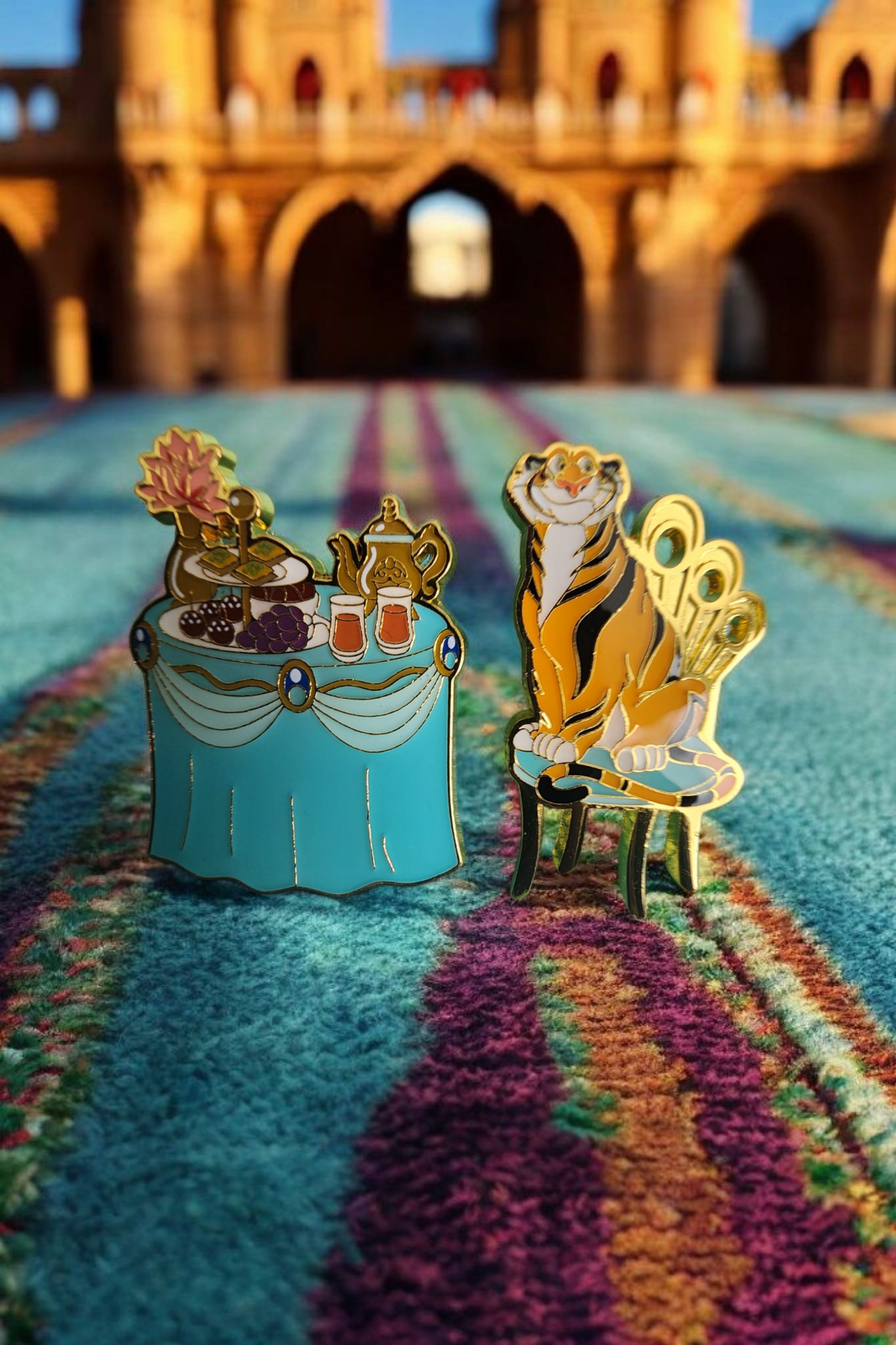 Loungefly Disney Princess and Sidekicks Tea Party Mystery Pins