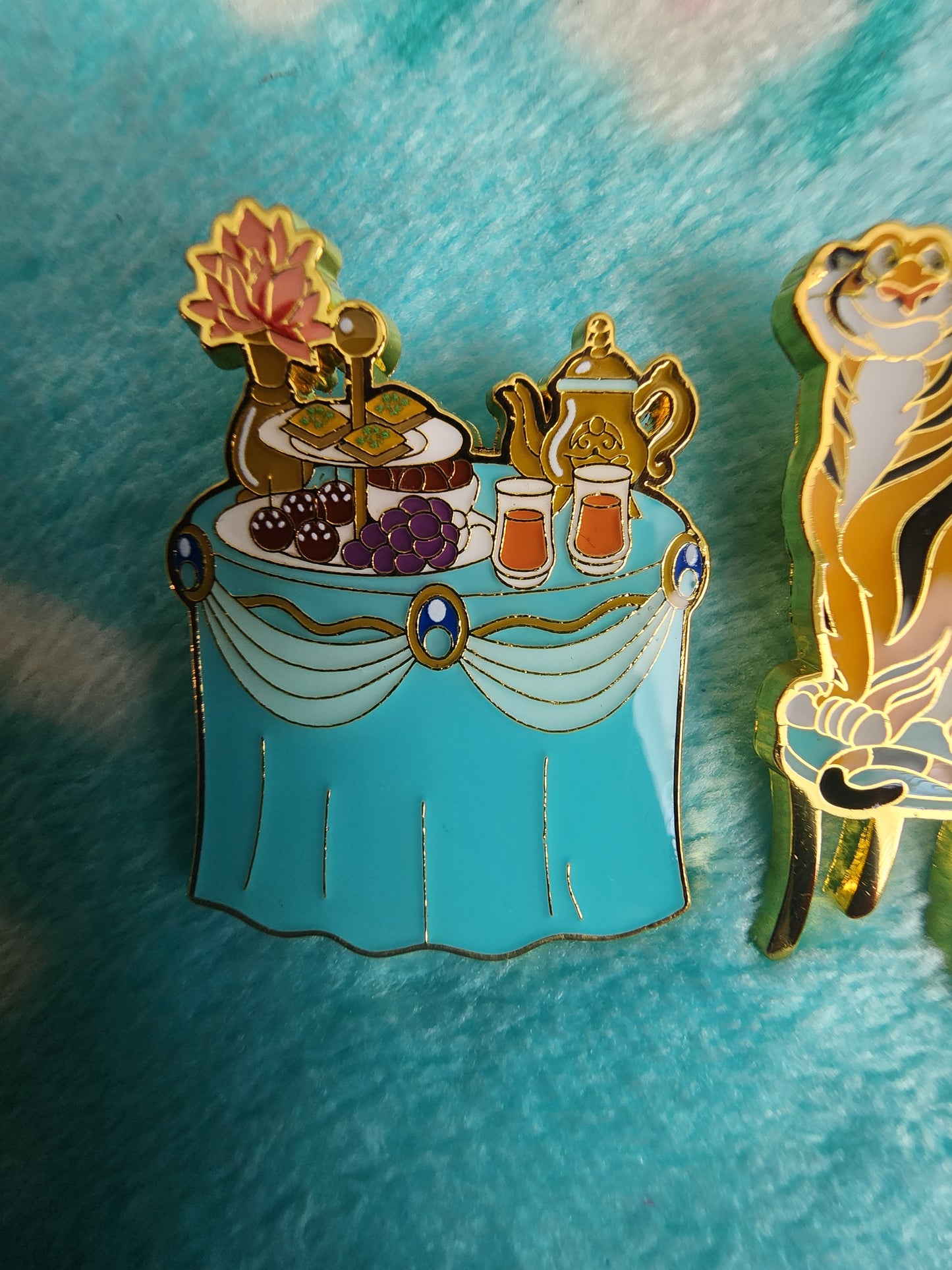 Loungefly Disney Princess and Sidekicks Tea Party Mystery Pins