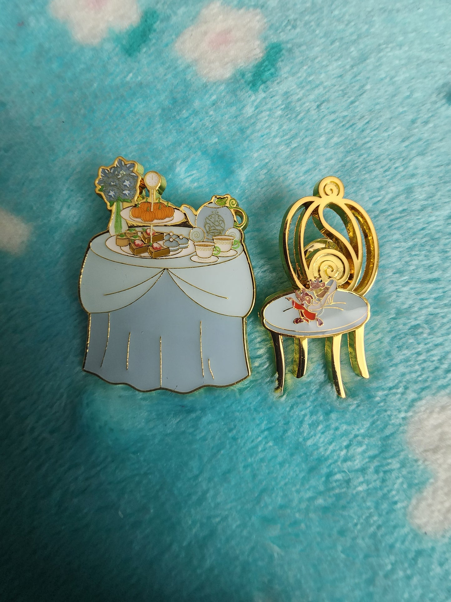Loungefly Disney Princess and Sidekicks Tea Party Mystery Pins