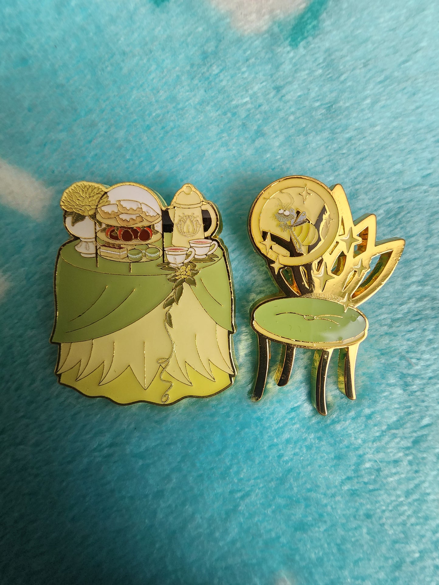 Loungefly Disney Princess and Sidekicks Tea Party Mystery Pins