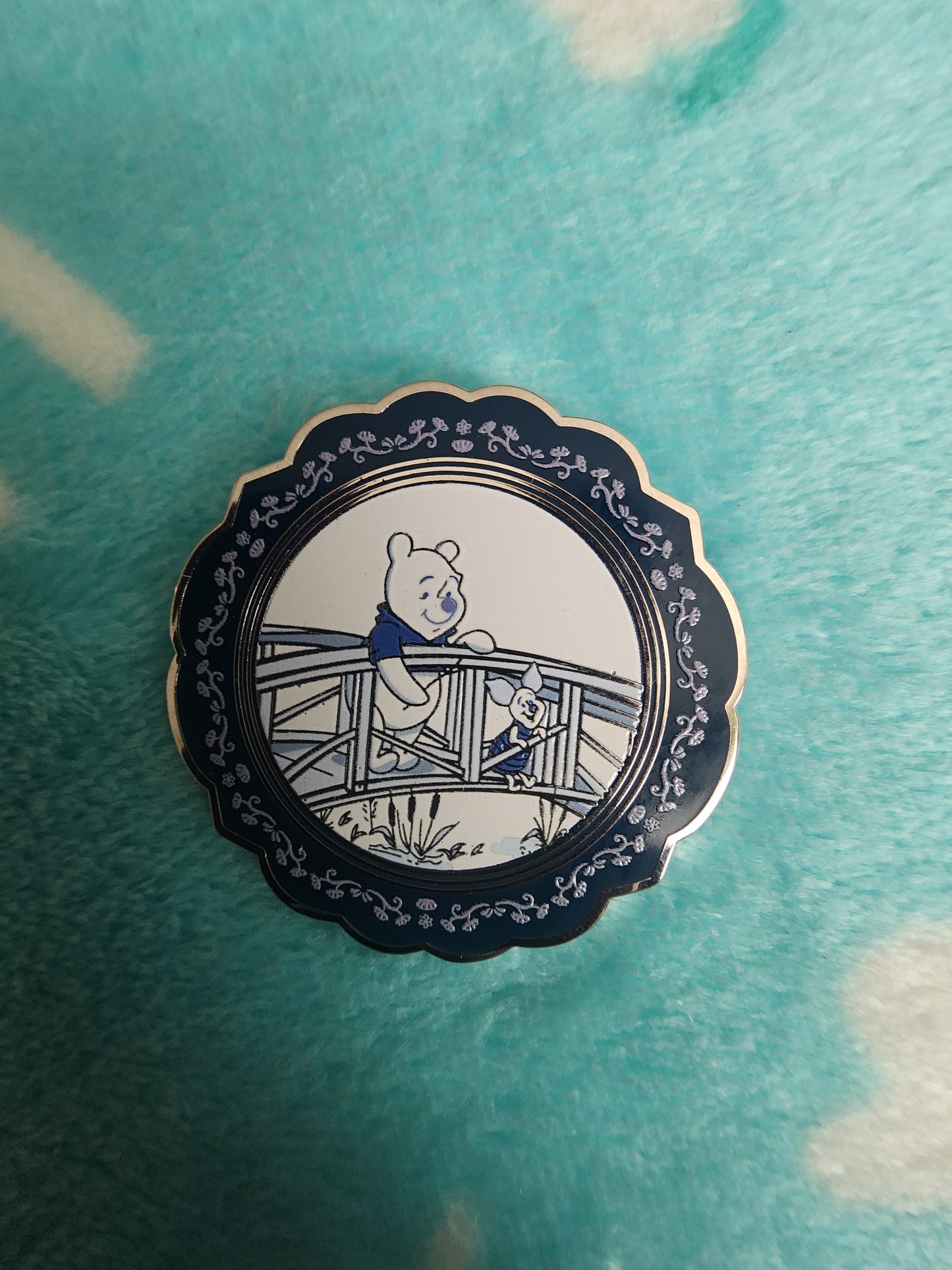 Loungefly Disney Winnie the Pooh and Friends Tonal Floral Mystery Pins