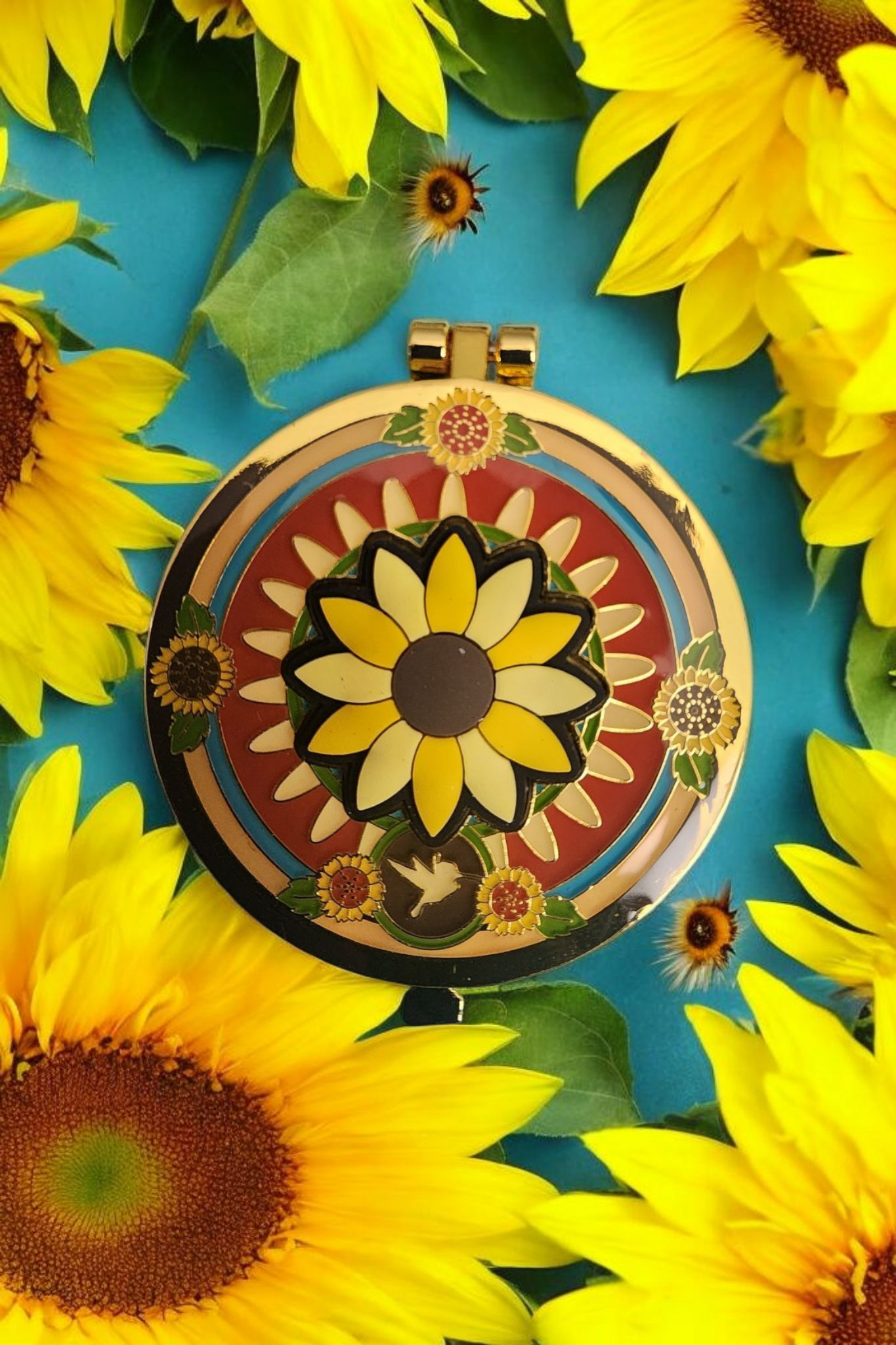 Loungefly Disney Princess Compact Mirror Mystery Pins