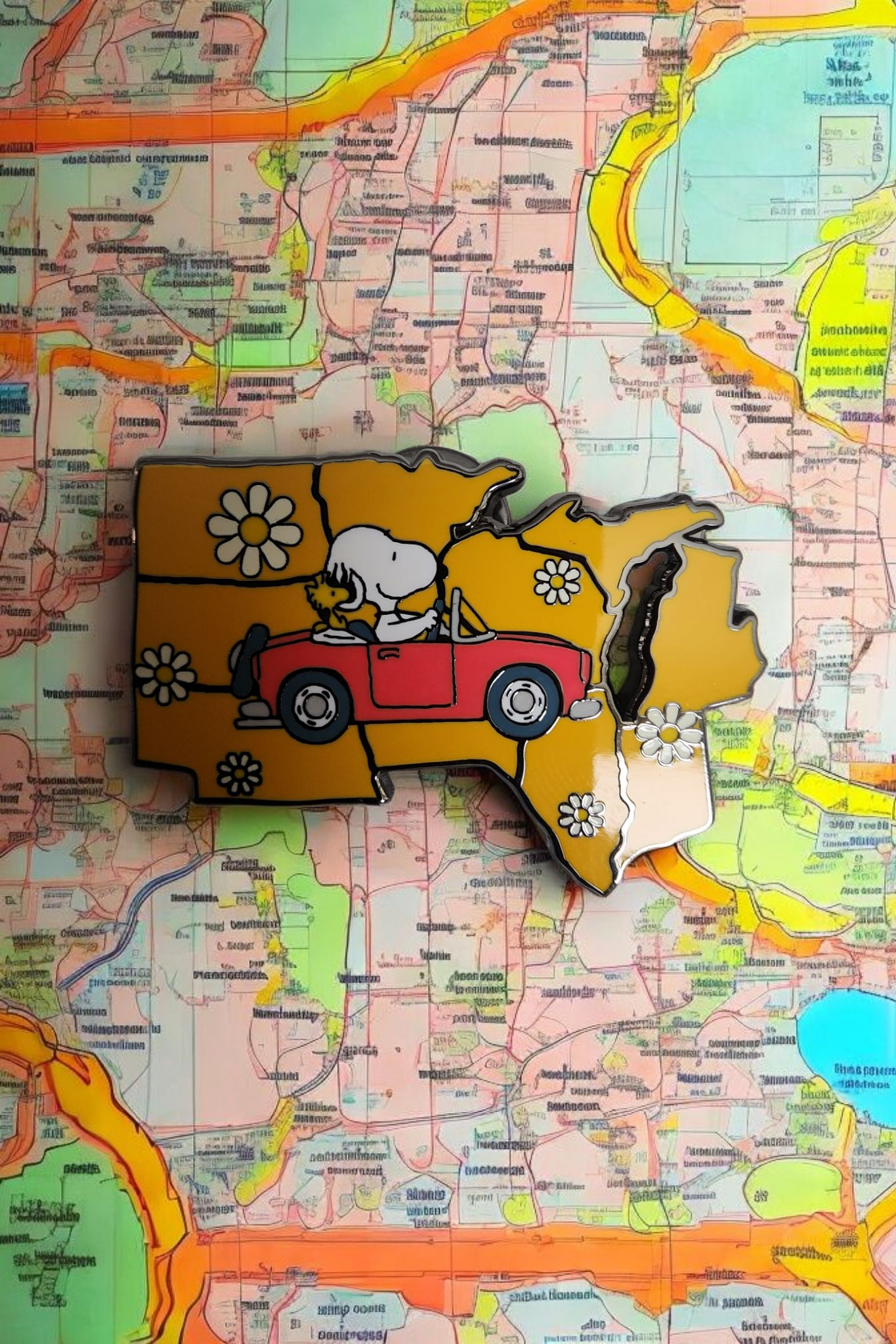 Loungefly Snoopy USA Road Trip Mystery Pins