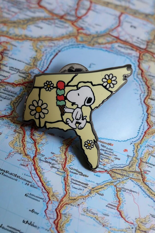 Loungefly Snoopy USA Road Trip Mystery Pins