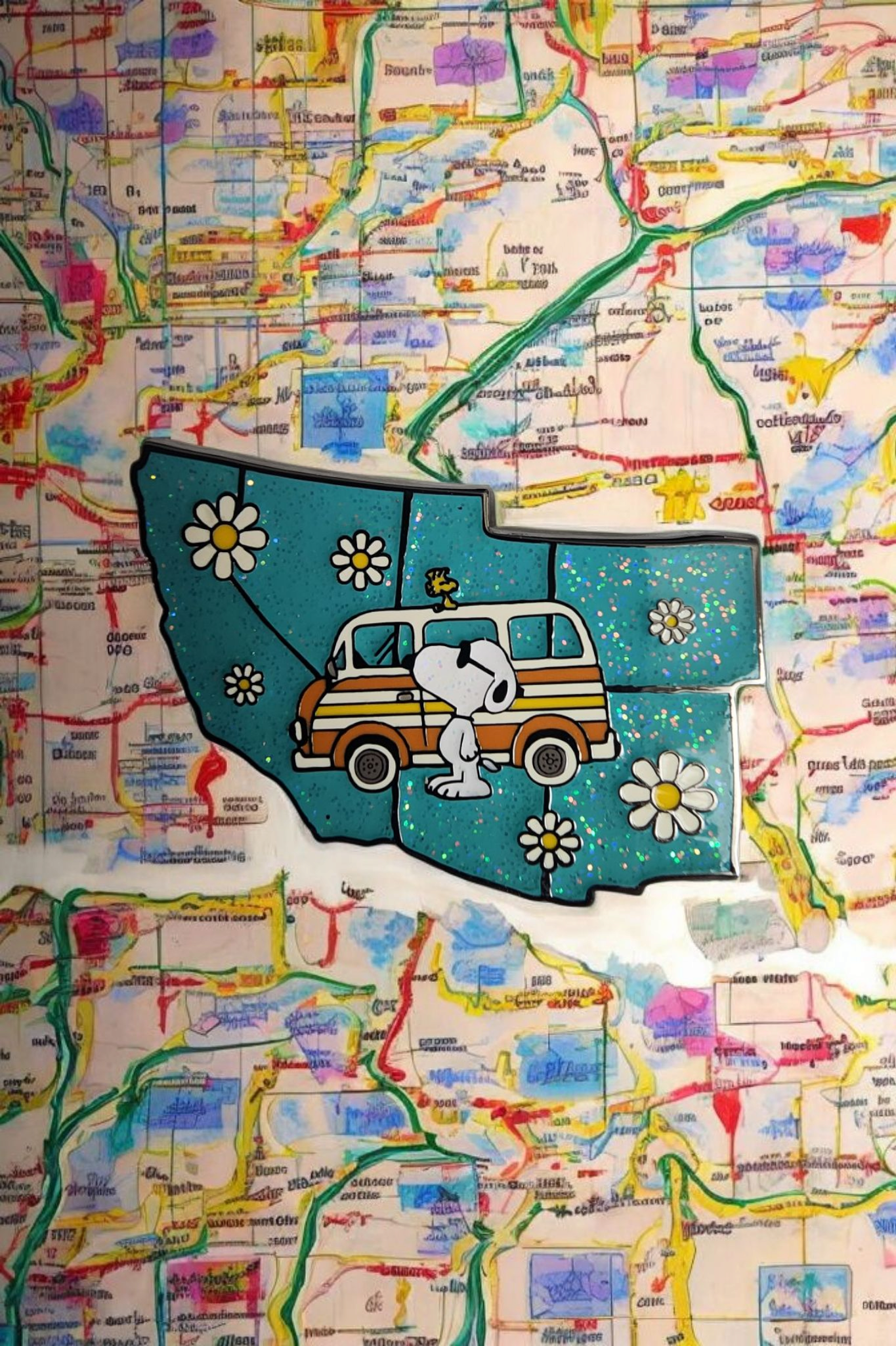 Loungefly Snoopy USA Road Trip Exclusive Mystery Pins