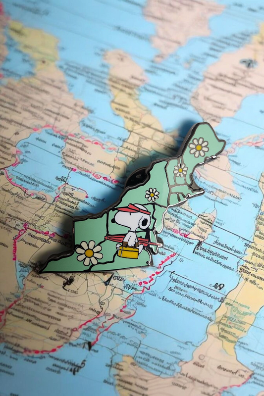 Loungefly Snoopy USA Road Trip Mystery Pins